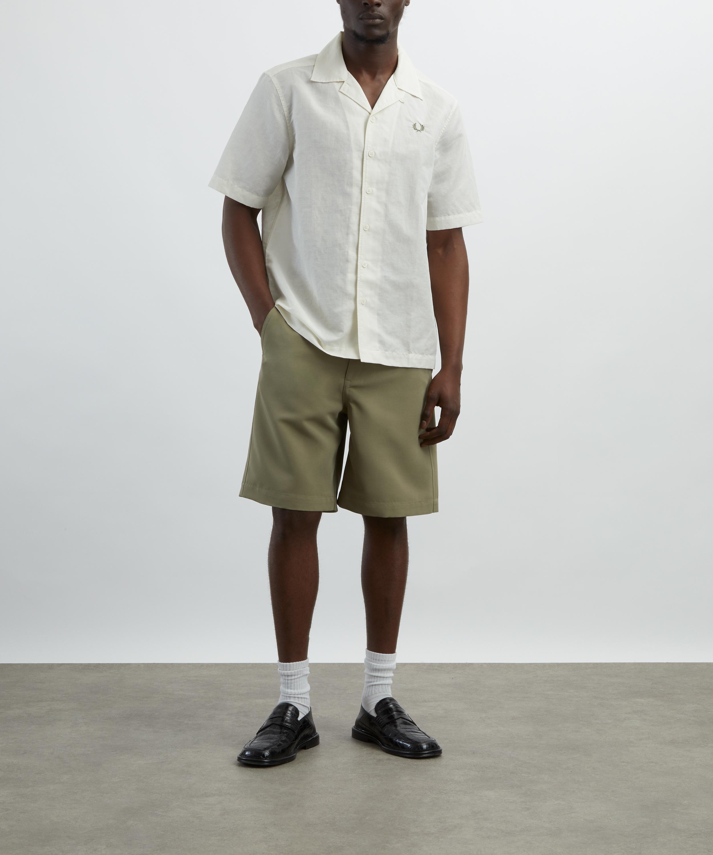 Fred Perry - Linen Blend Revere Collar Shirt image number 1