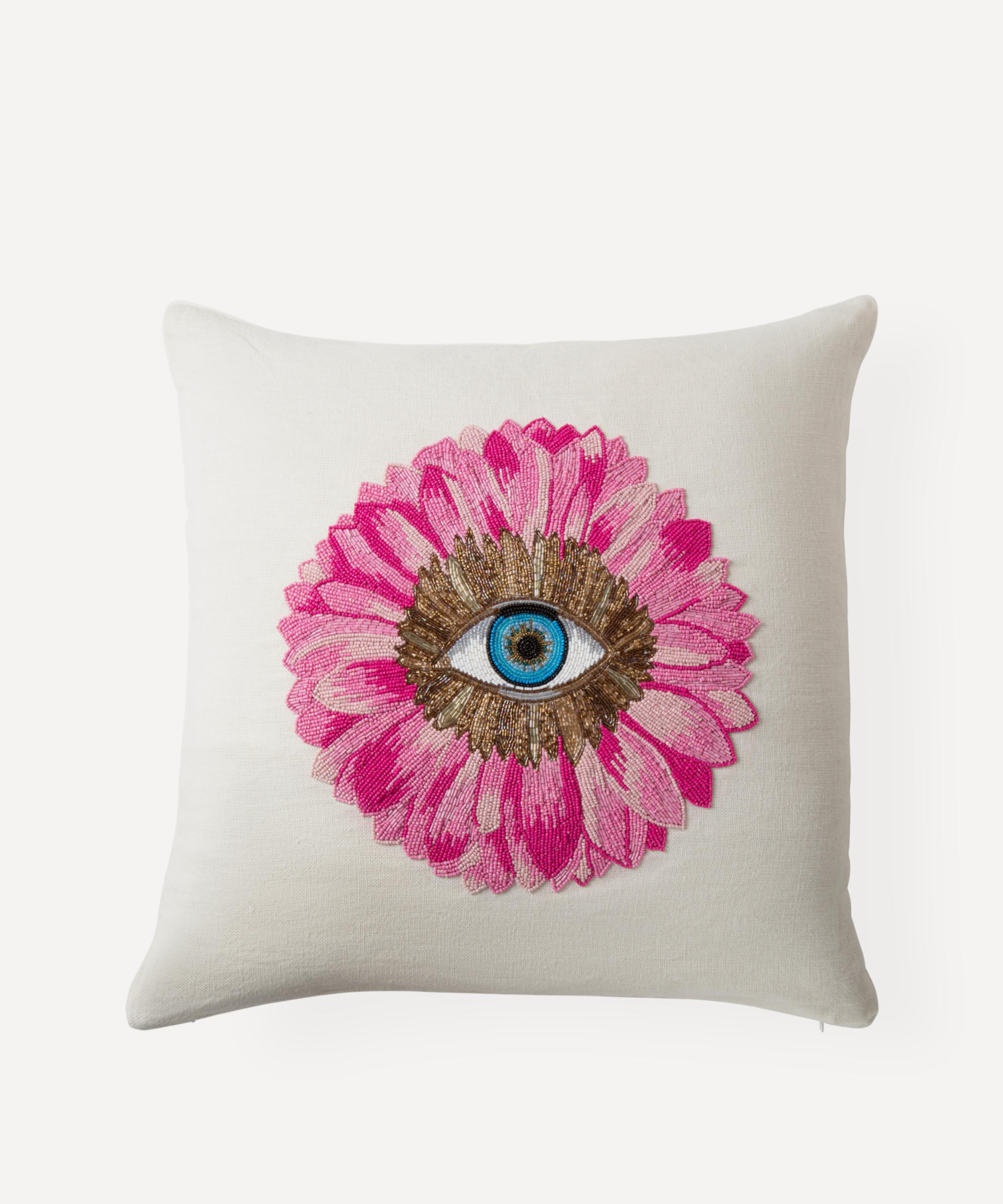 Jonathan Adler - Petals Beaded Cushion image number 0