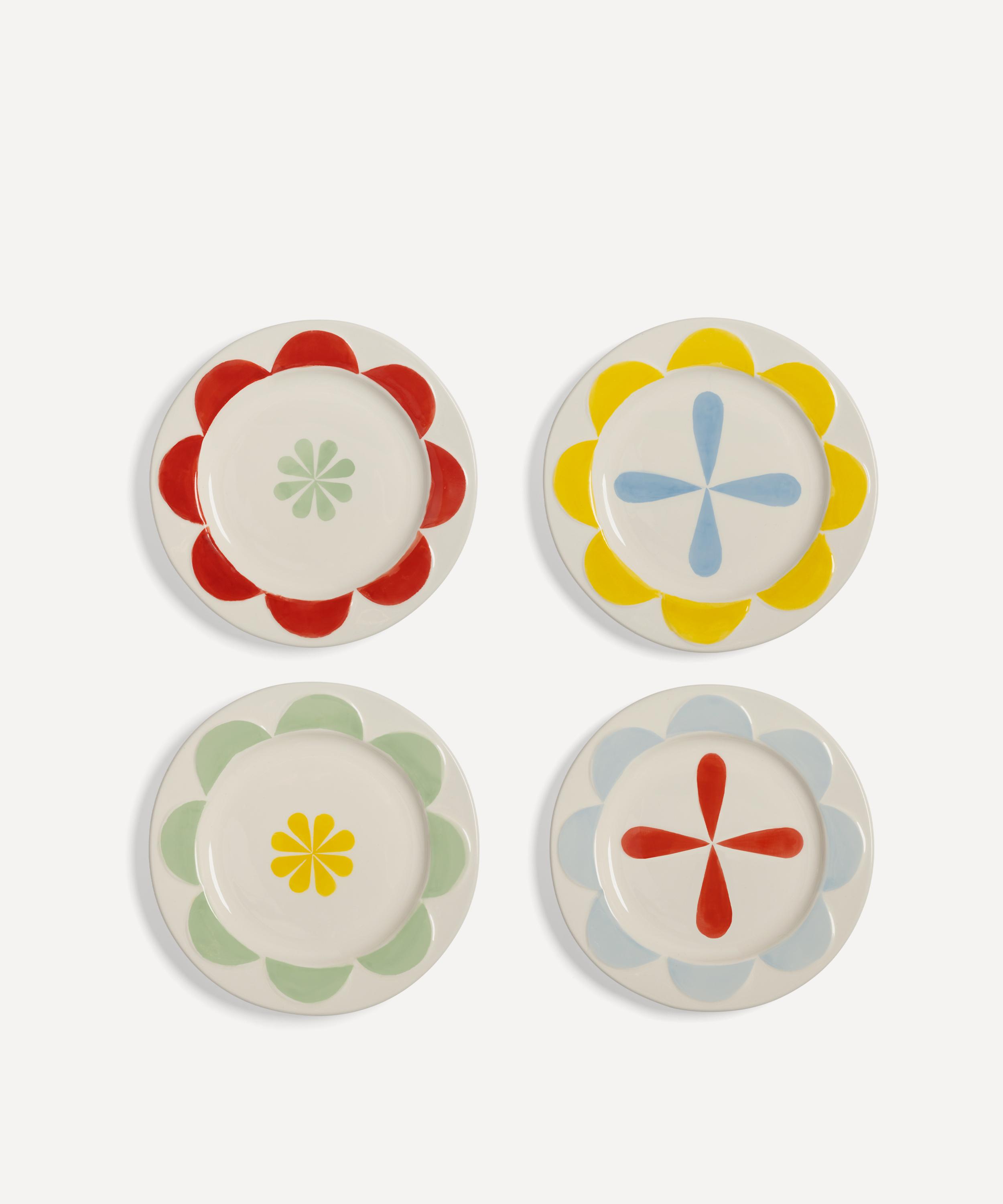 Klevering - Small Folk Plate Set of Four