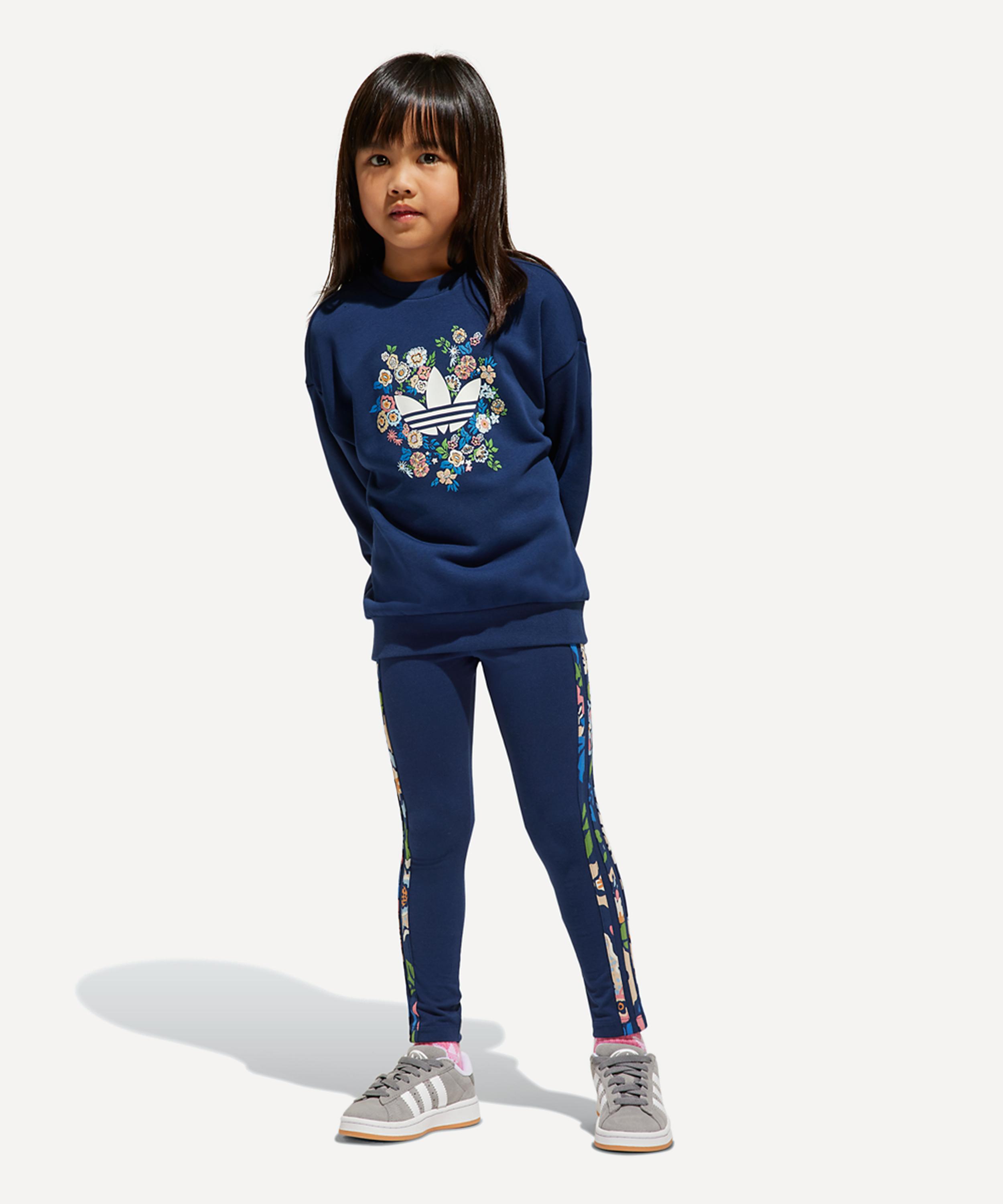 Adidas - x Liberty London Kids Crew Leggings Set image number 1