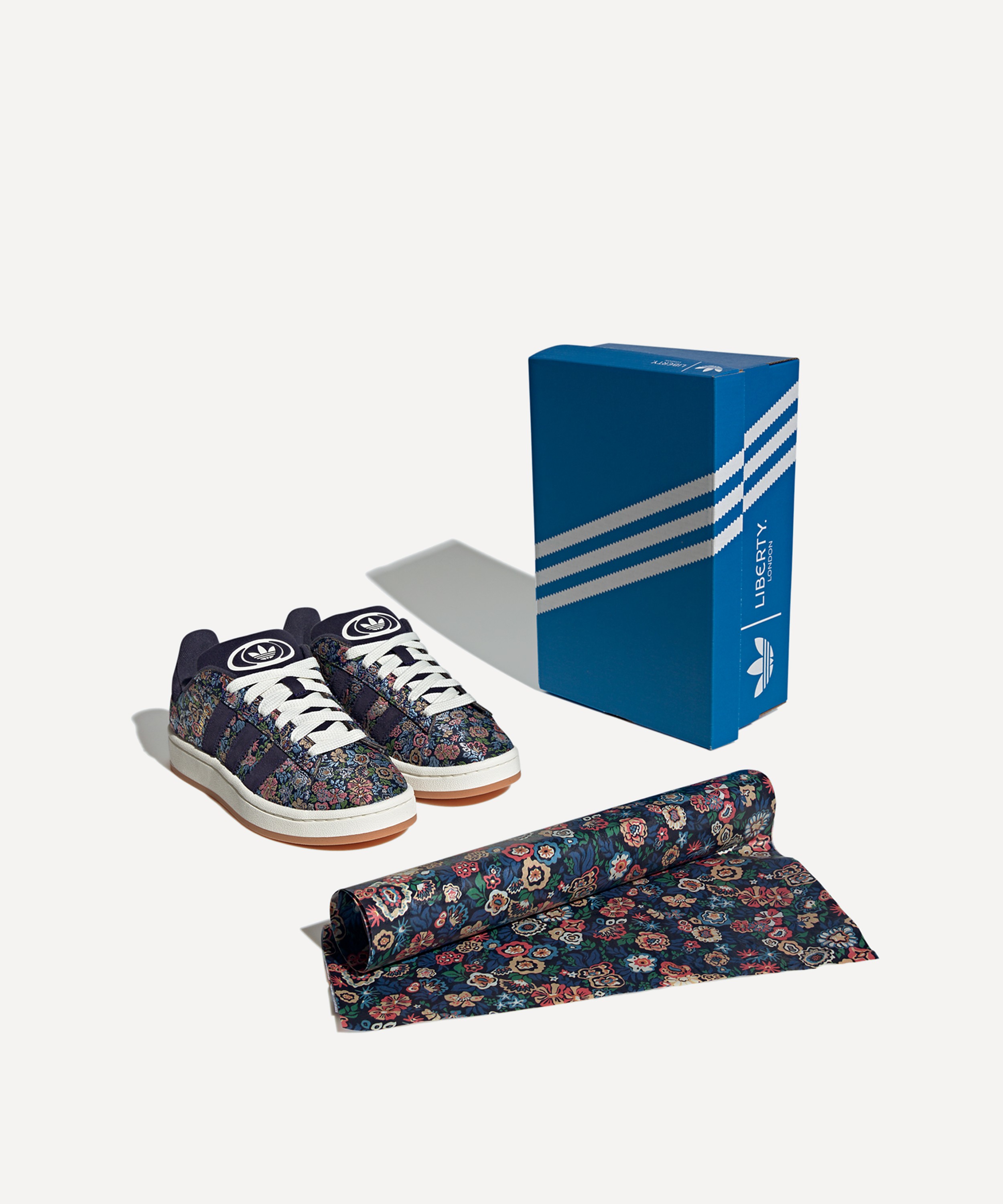 Adidas - x Liberty London Kids Campus 00s Shoes image number 4