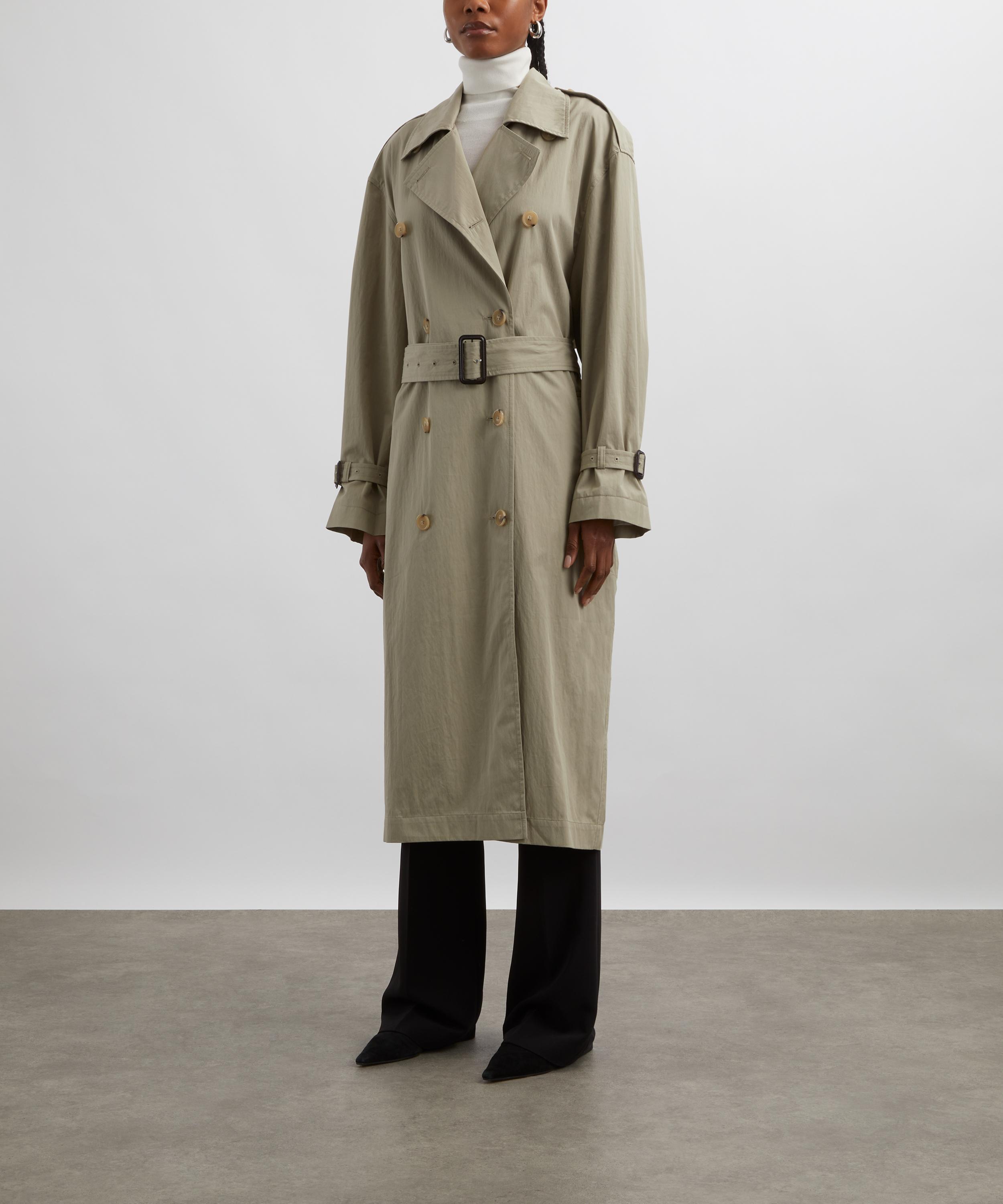 Toteme - Crisp Summer Trench Coat image number 2
