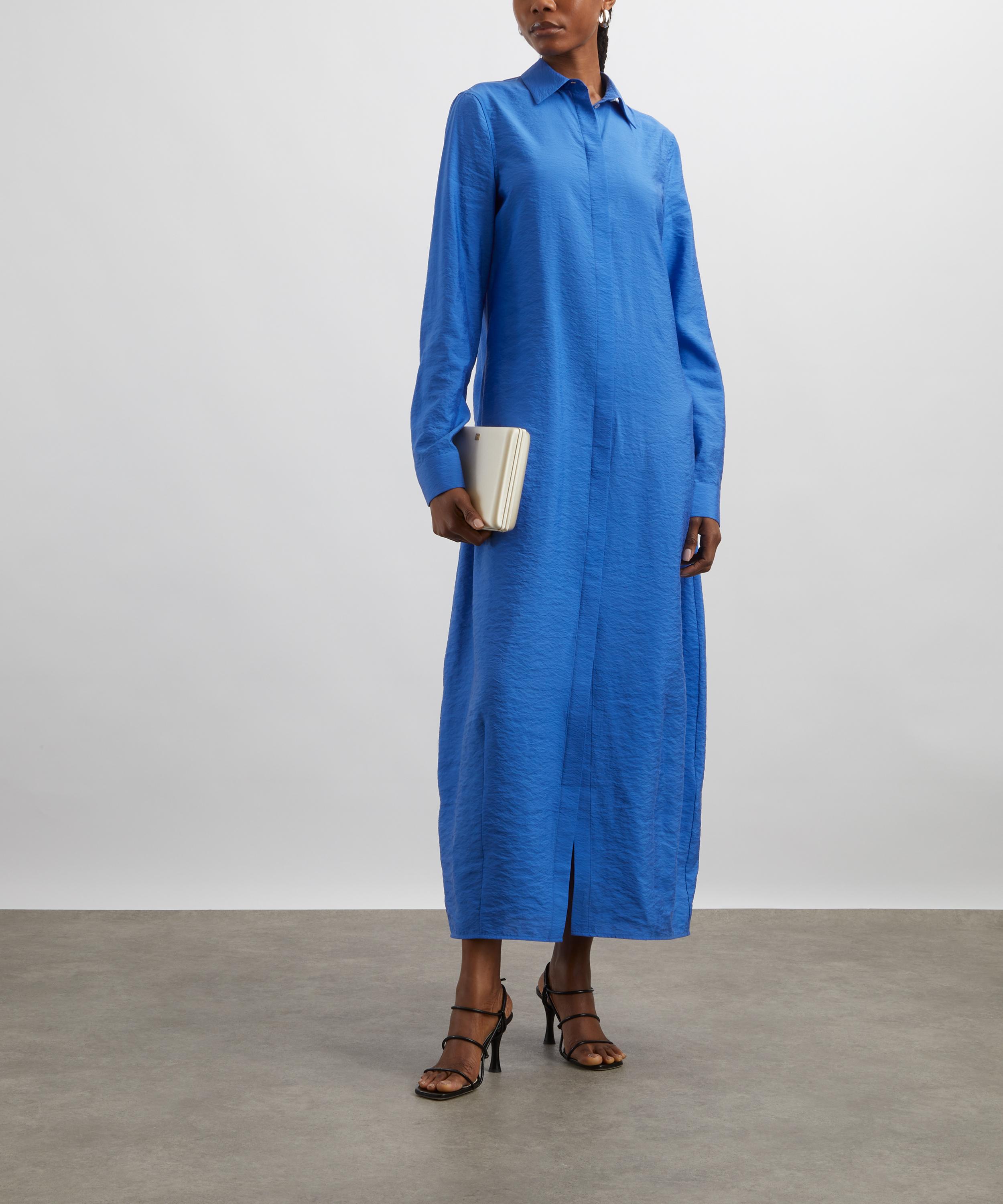 Toteme - Cobalt Parachute Shirtdress image number 1