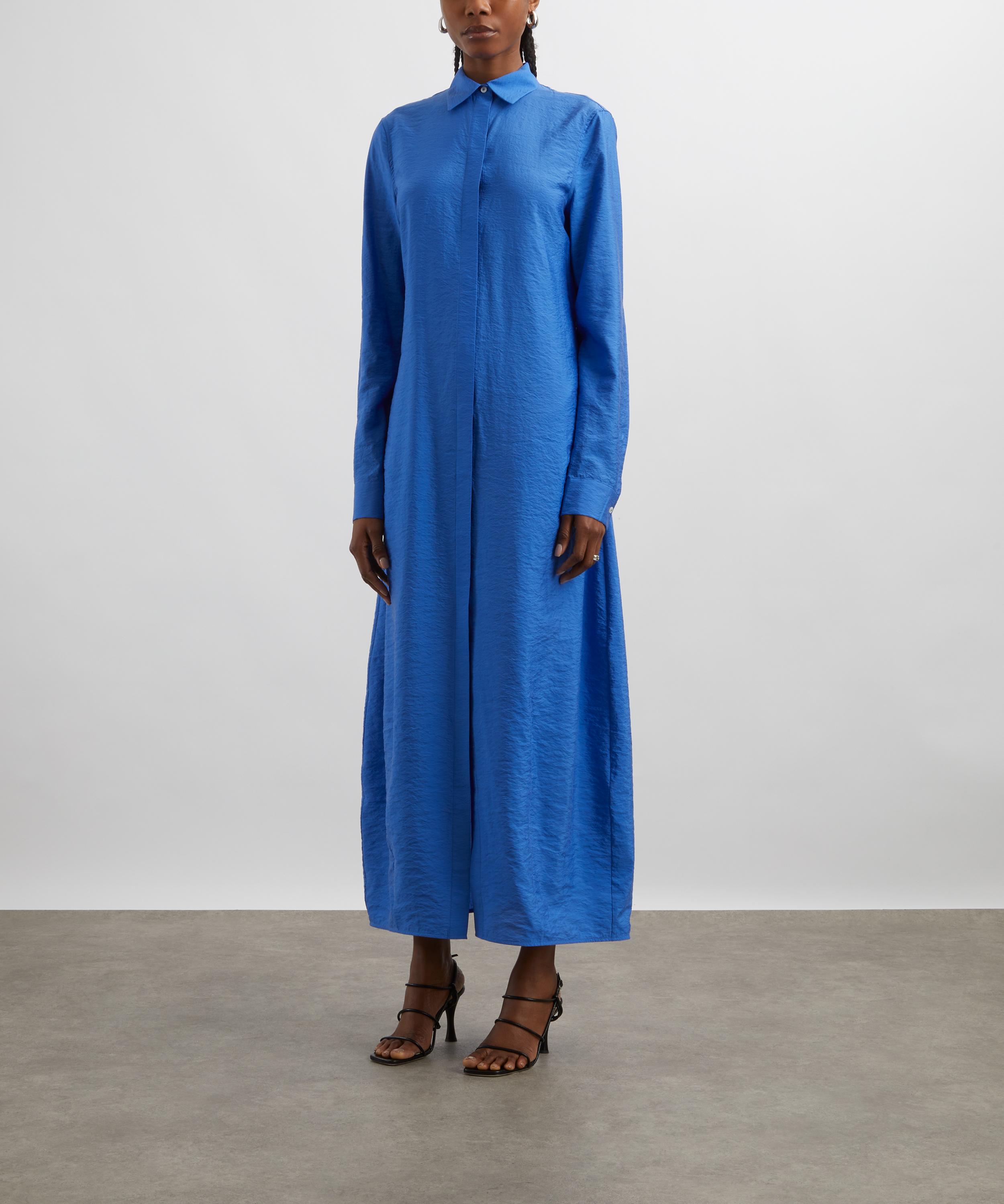 Toteme - Cobalt Parachute Shirtdress image number 2