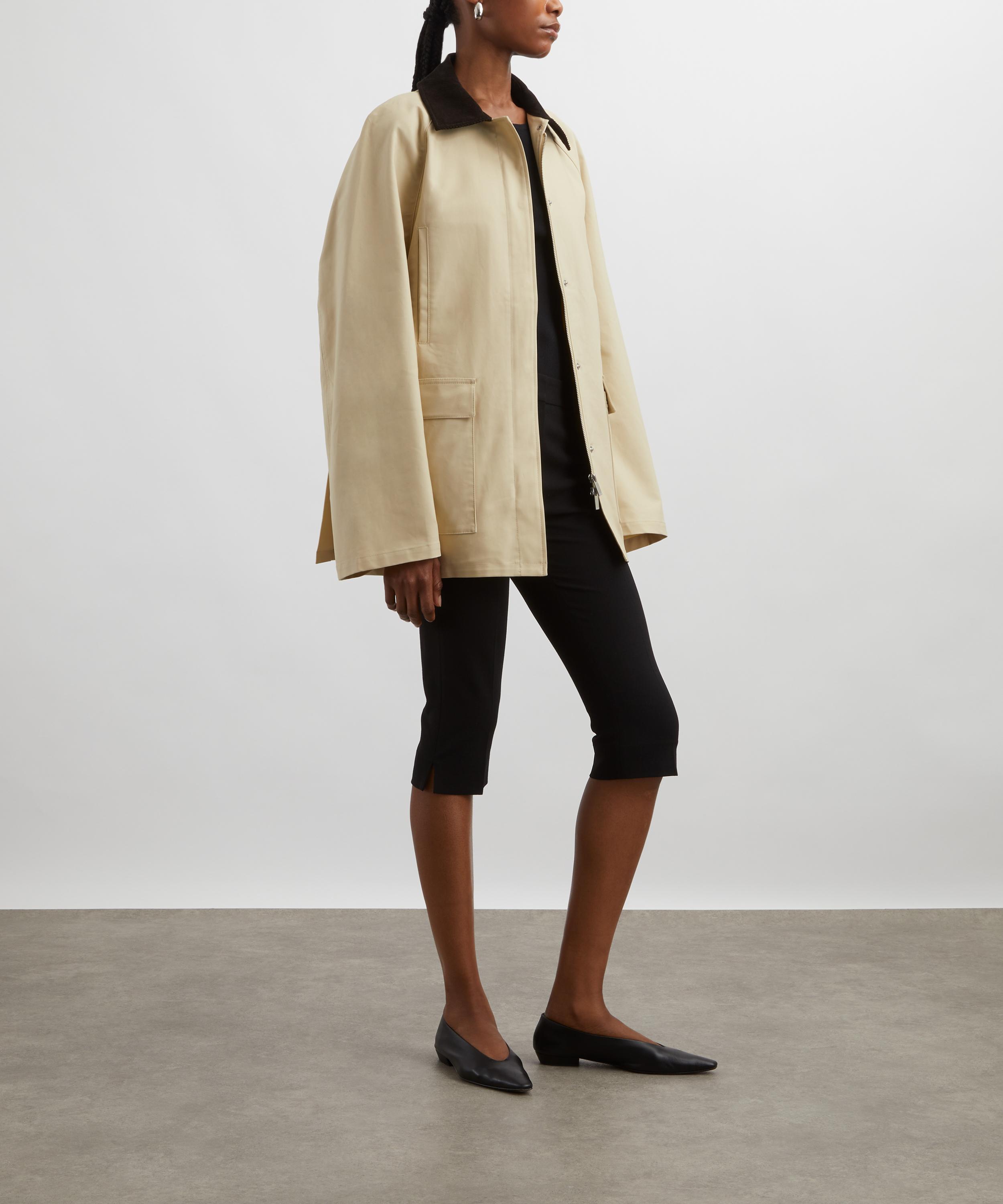Toteme - Compact Knit Capri Trousers image number 1