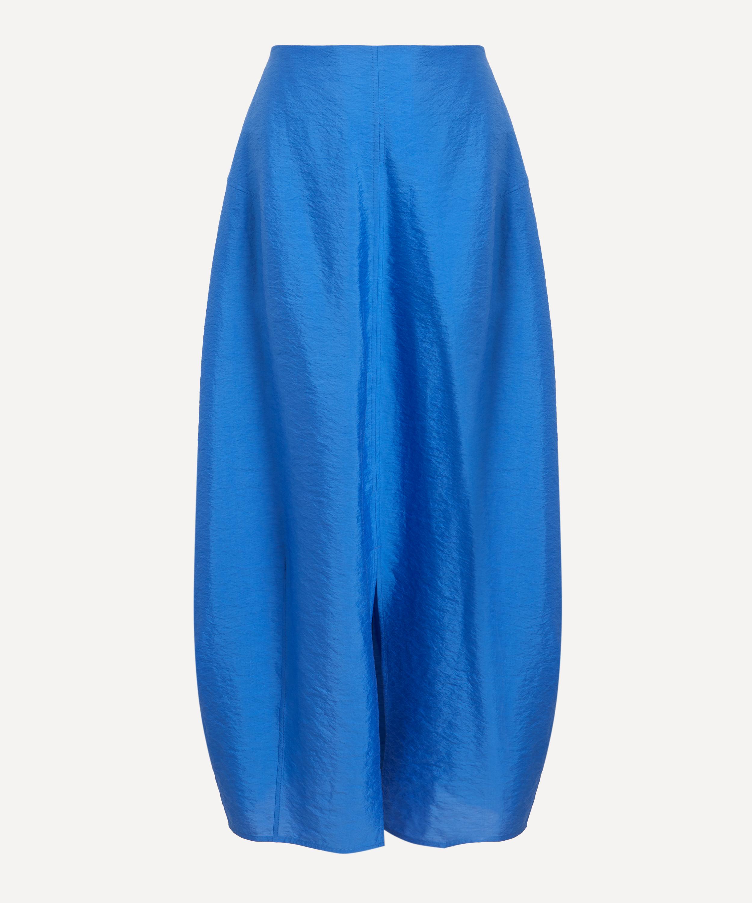 Toteme - Cobalt Parachute Skirt image number 0