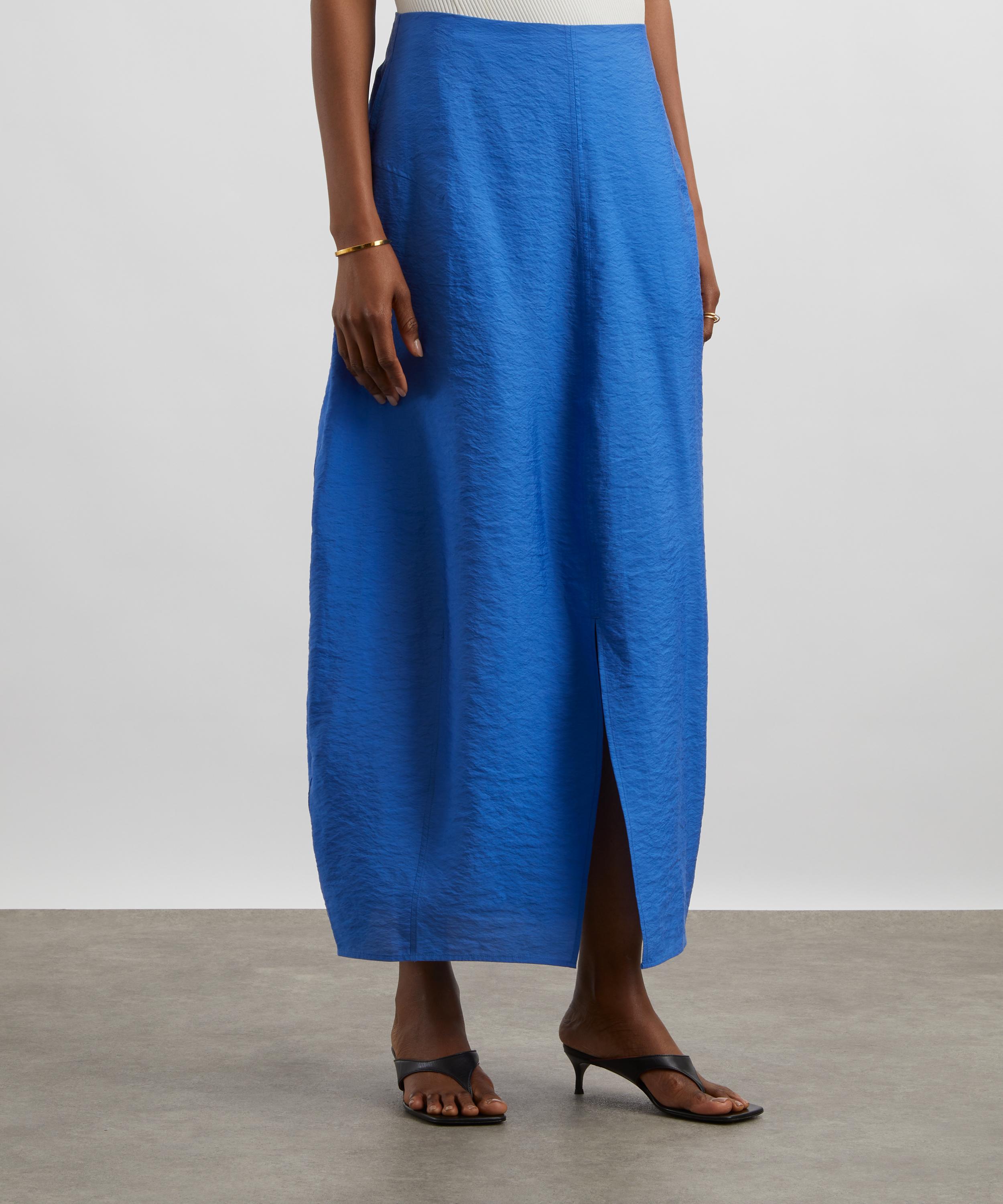 Toteme - Cobalt Parachute Skirt image number 2