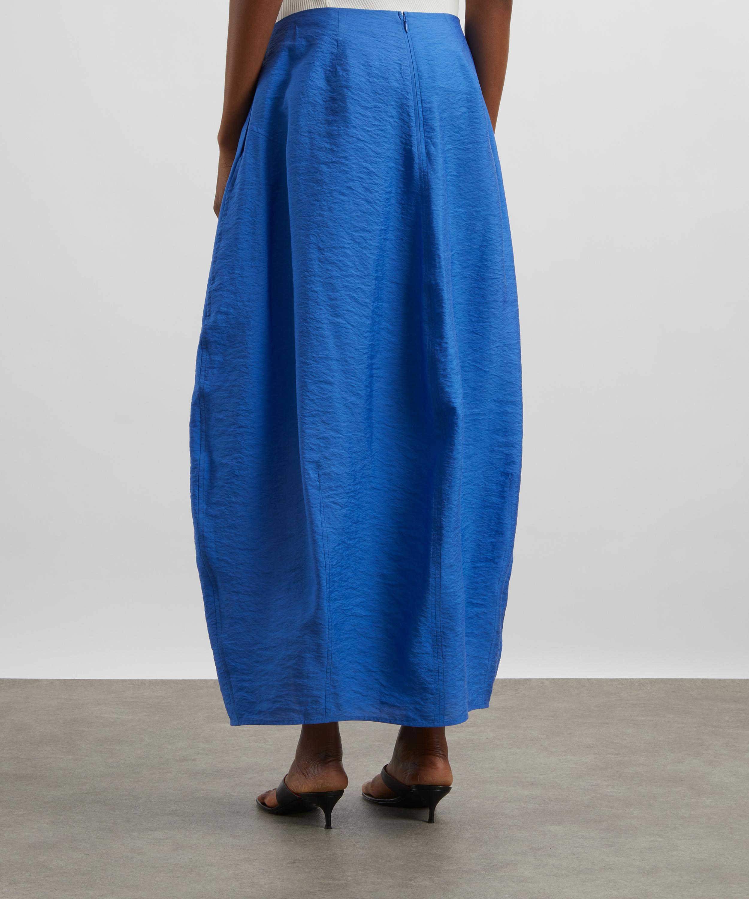 Toteme - Cobalt Parachute Skirt image number 3