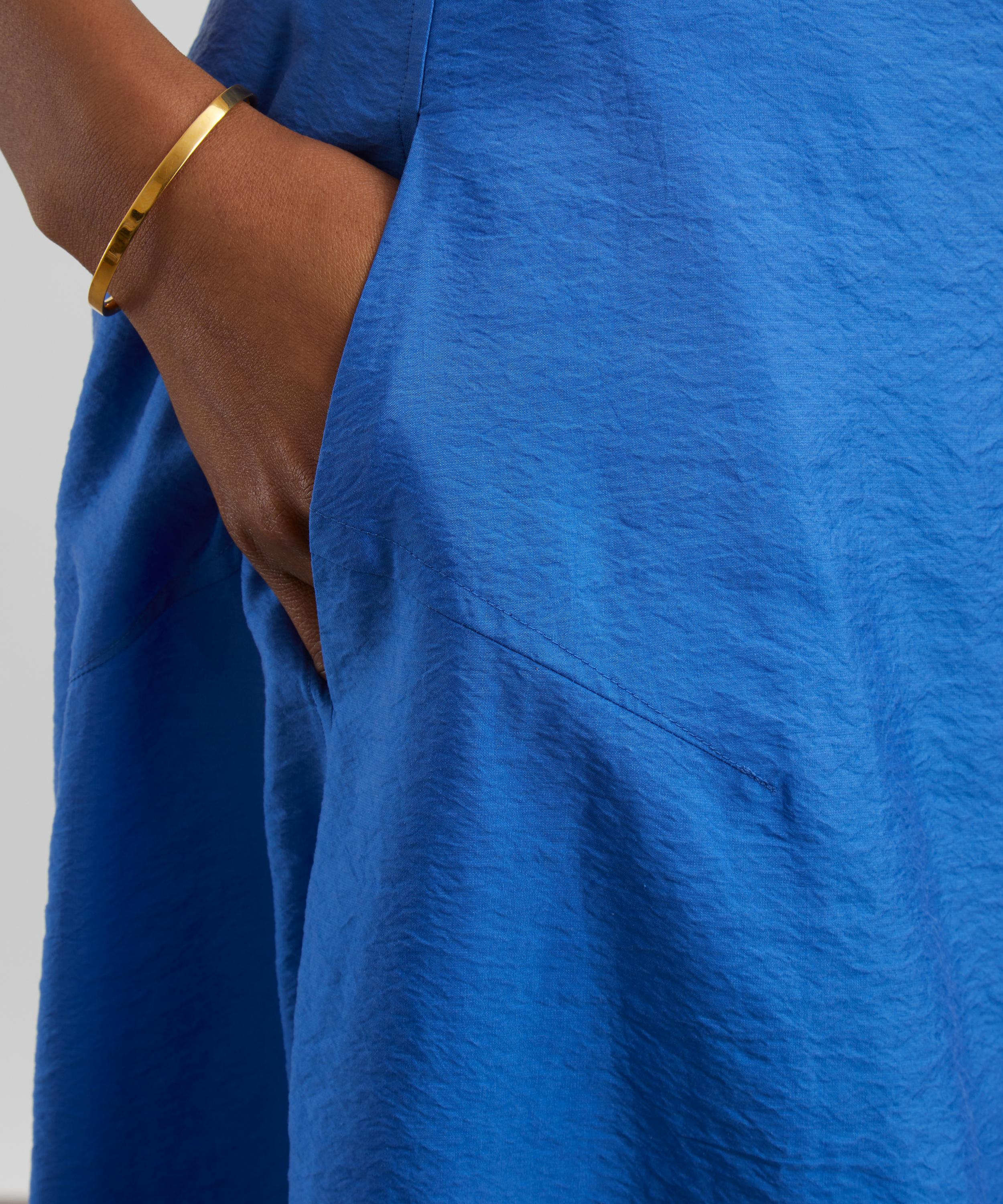 Toteme - Cobalt Parachute Skirt image number 4