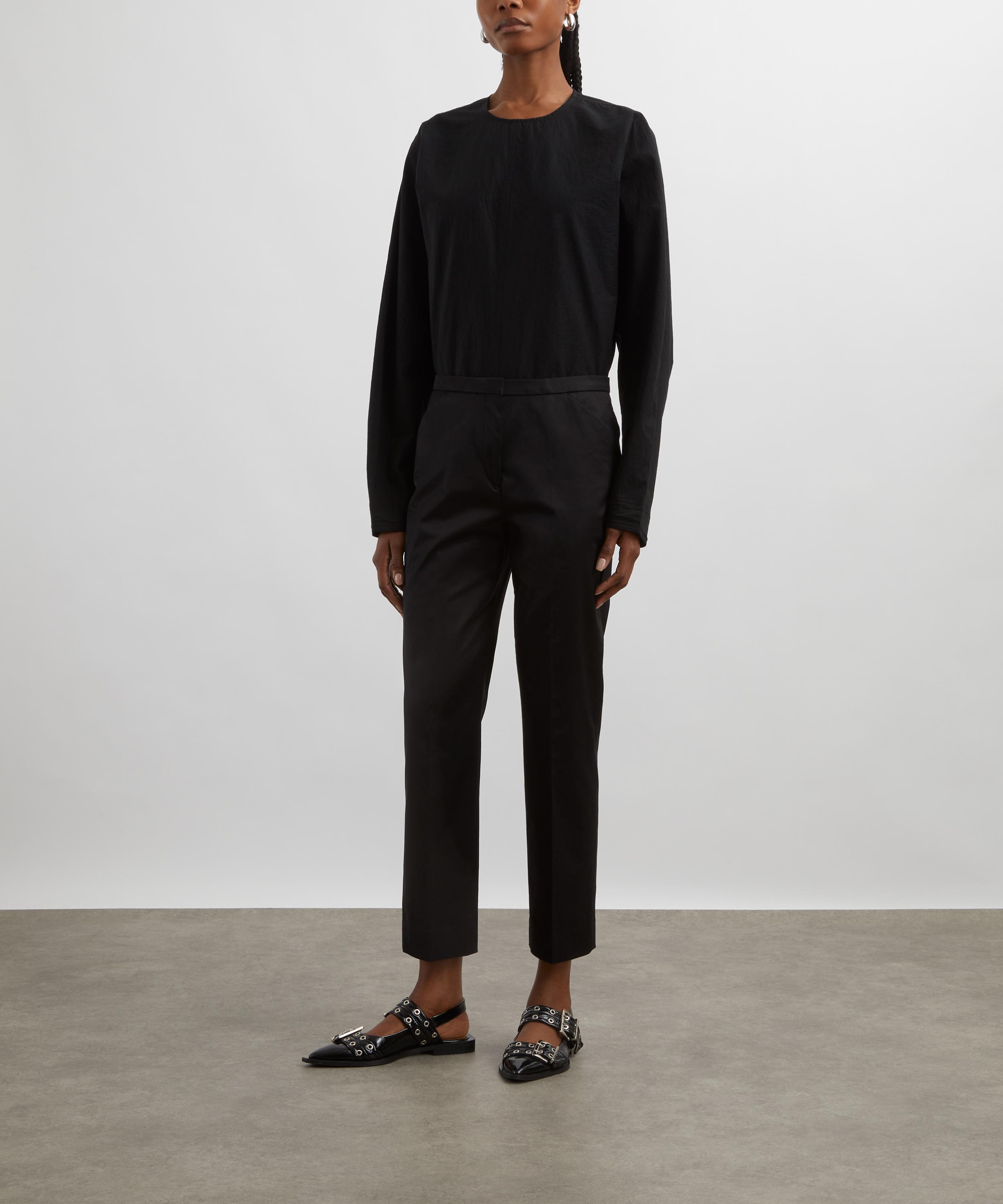 Toteme - Black Batwing Top image number 1