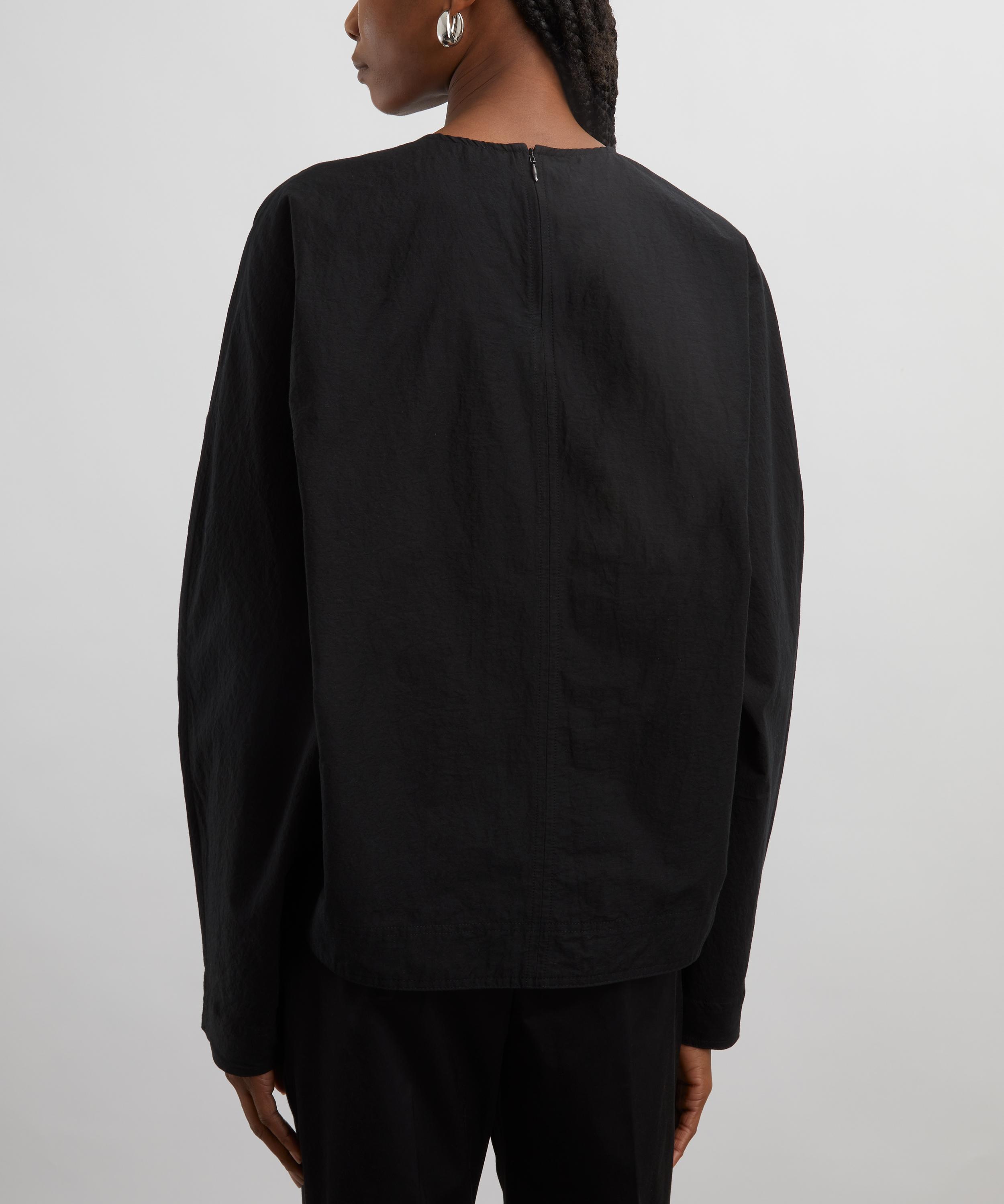 Toteme - Black Batwing Top image number 3