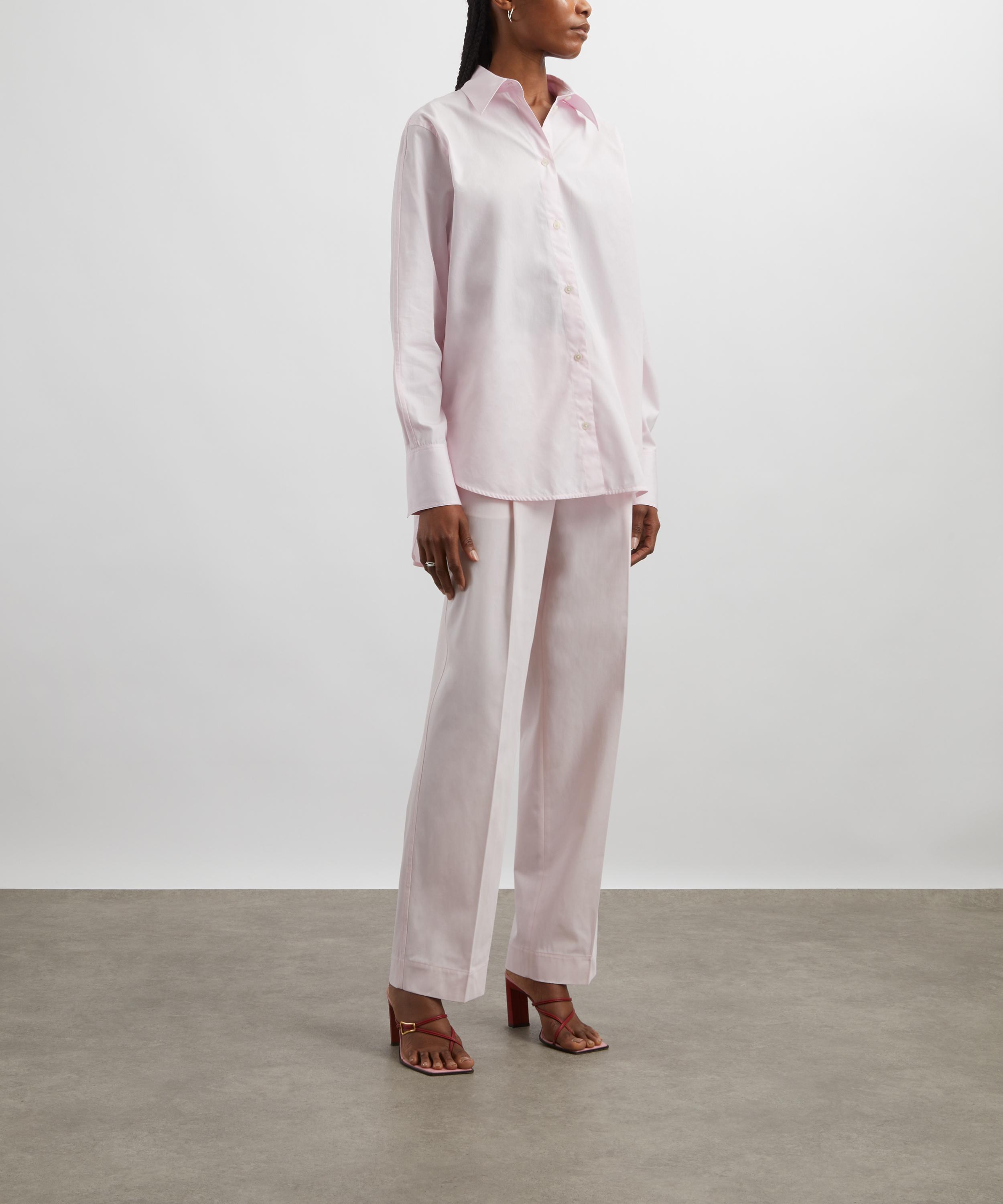 Toteme - Kimono Sleeve Poplin Shirt image number 1