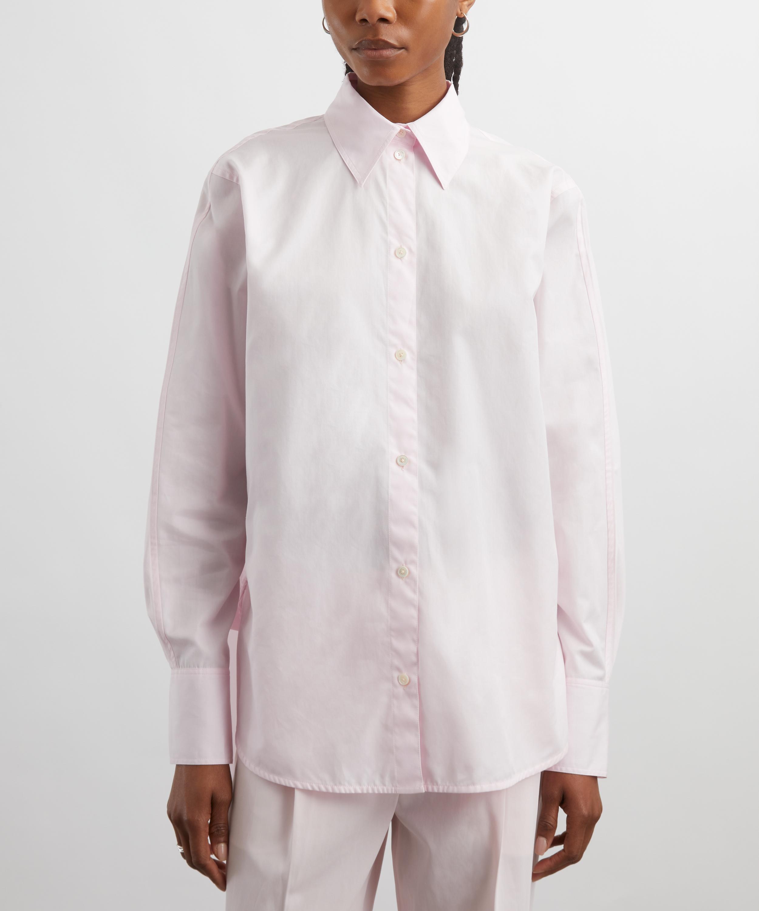 Toteme - Kimono Sleeve Poplin Shirt image number 2