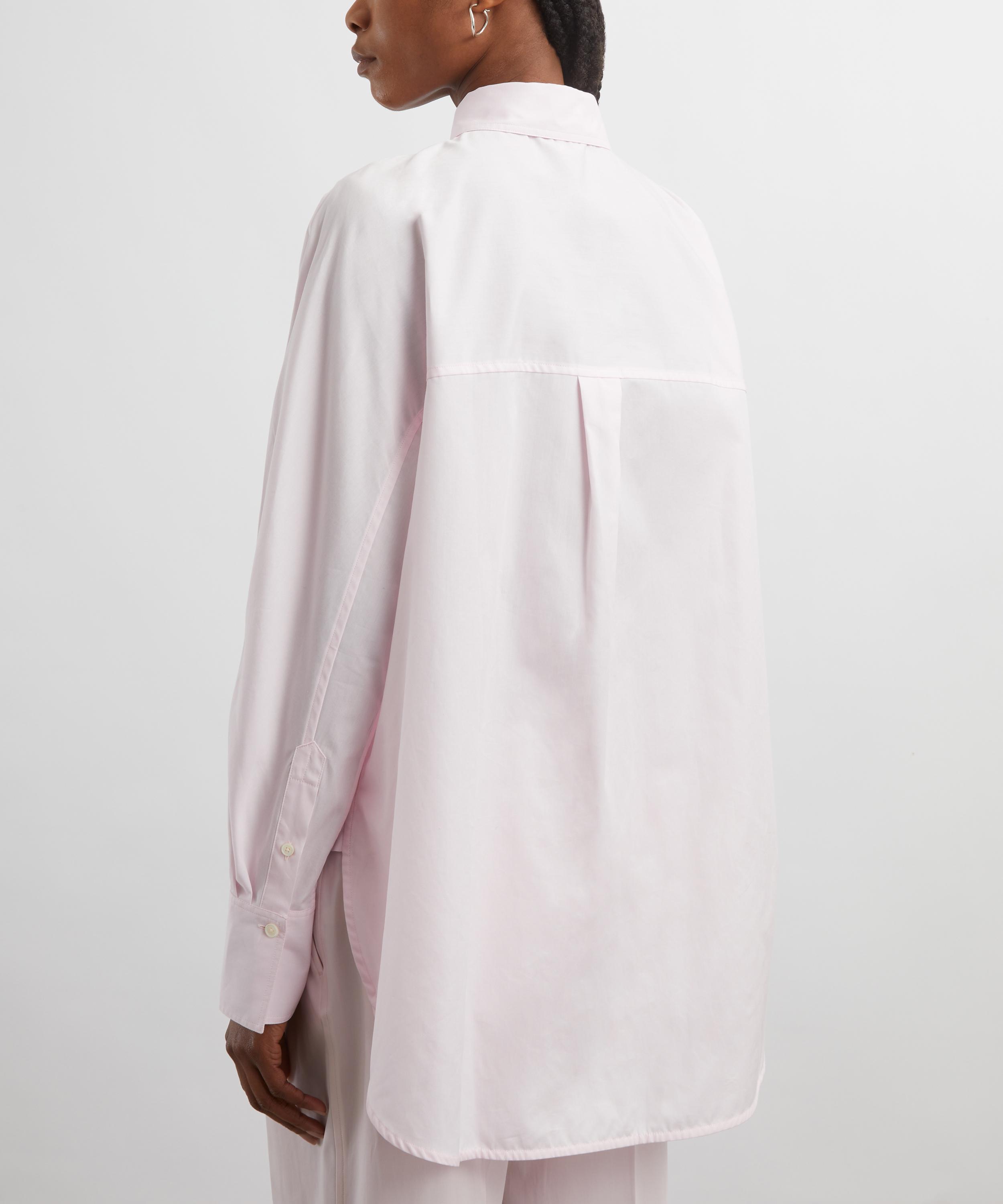 Toteme - Kimono Sleeve Poplin Shirt image number 3