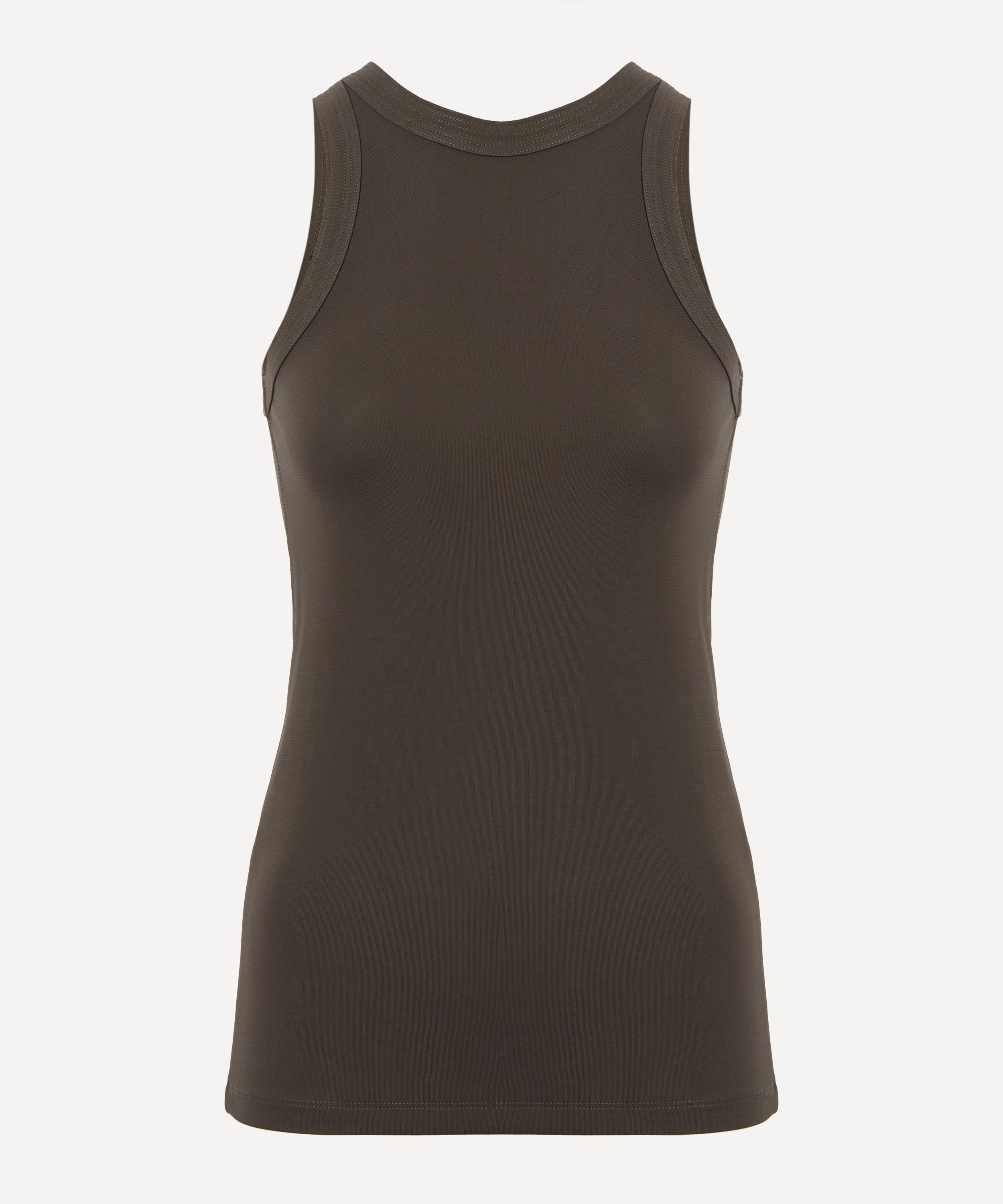 Toteme - Fluid Black Jersey Top image number 0