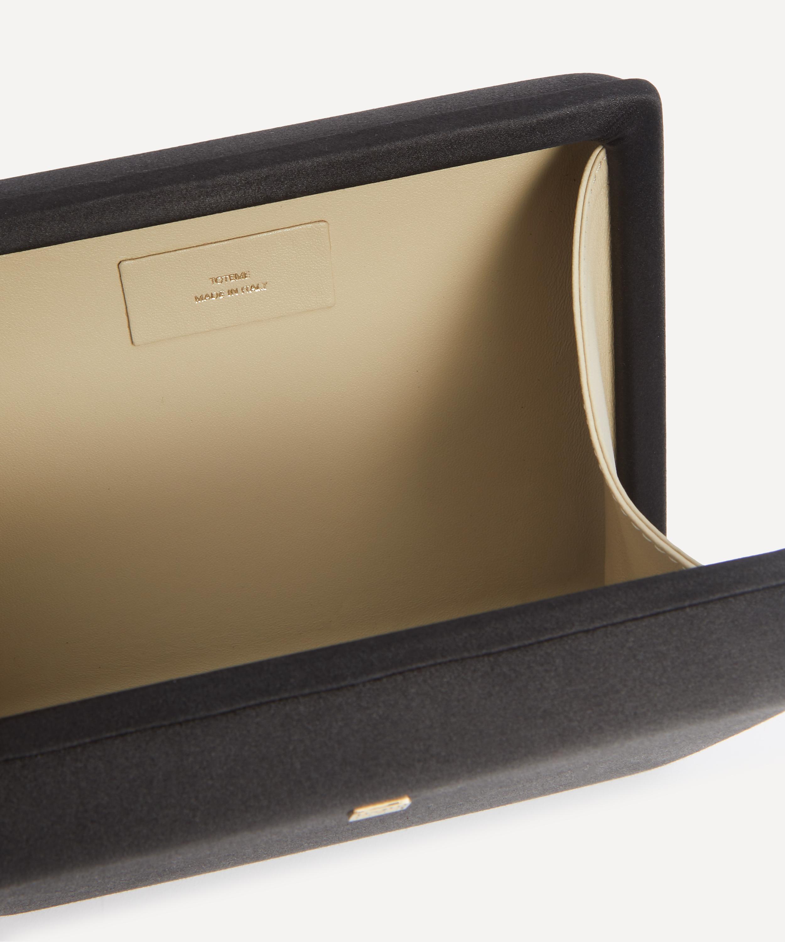 Toteme - Satin Box Clutch image number 5