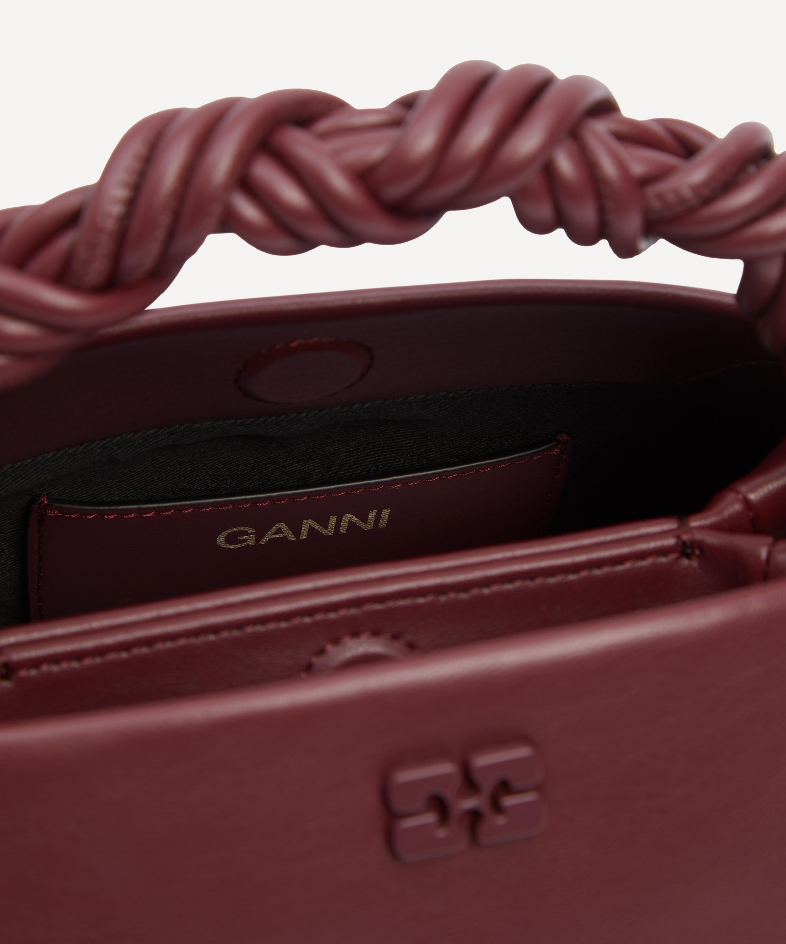 Ganni - Bou Small Braided Handle Bag image number 5