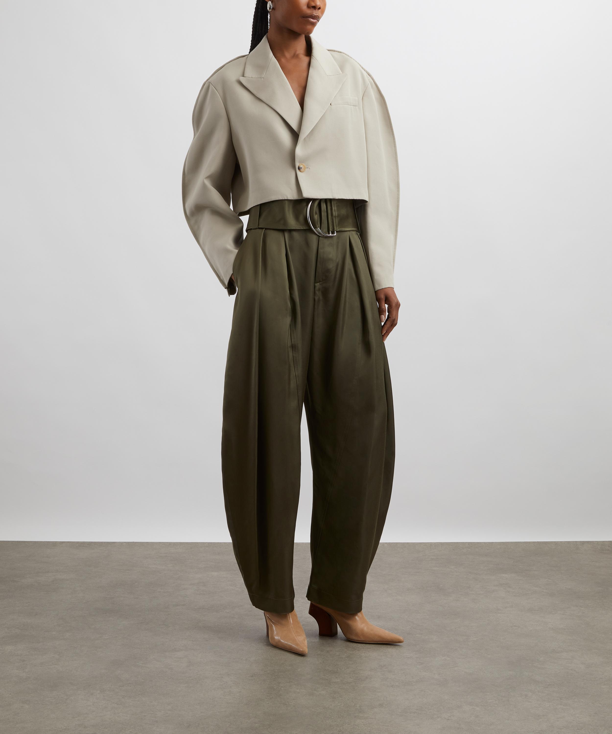 JW Anderson - Cropped Rounded Tailored Jacket image number 1