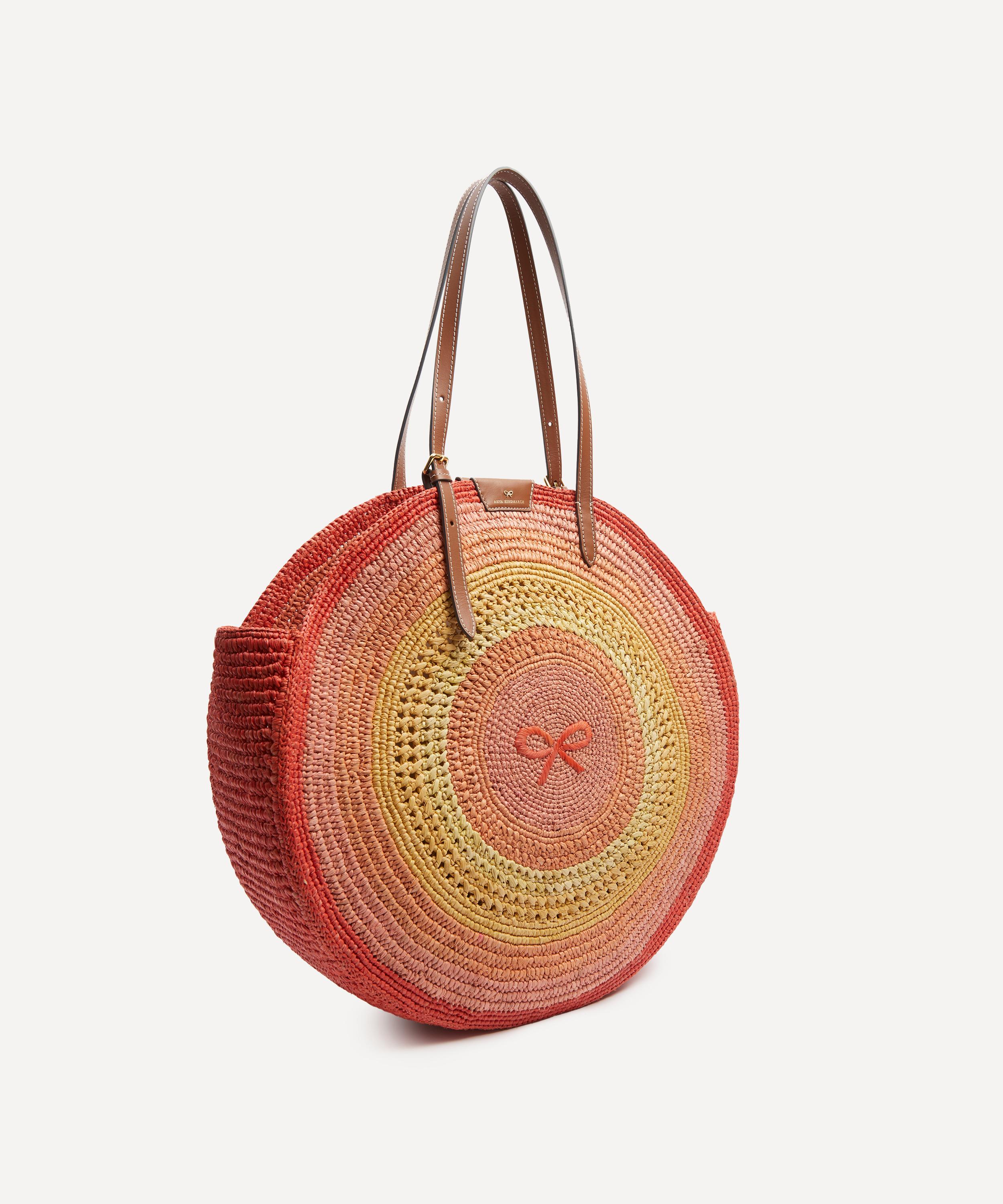 Anya Hindmarch - Raffia Round Bow Tote Bag image number 2