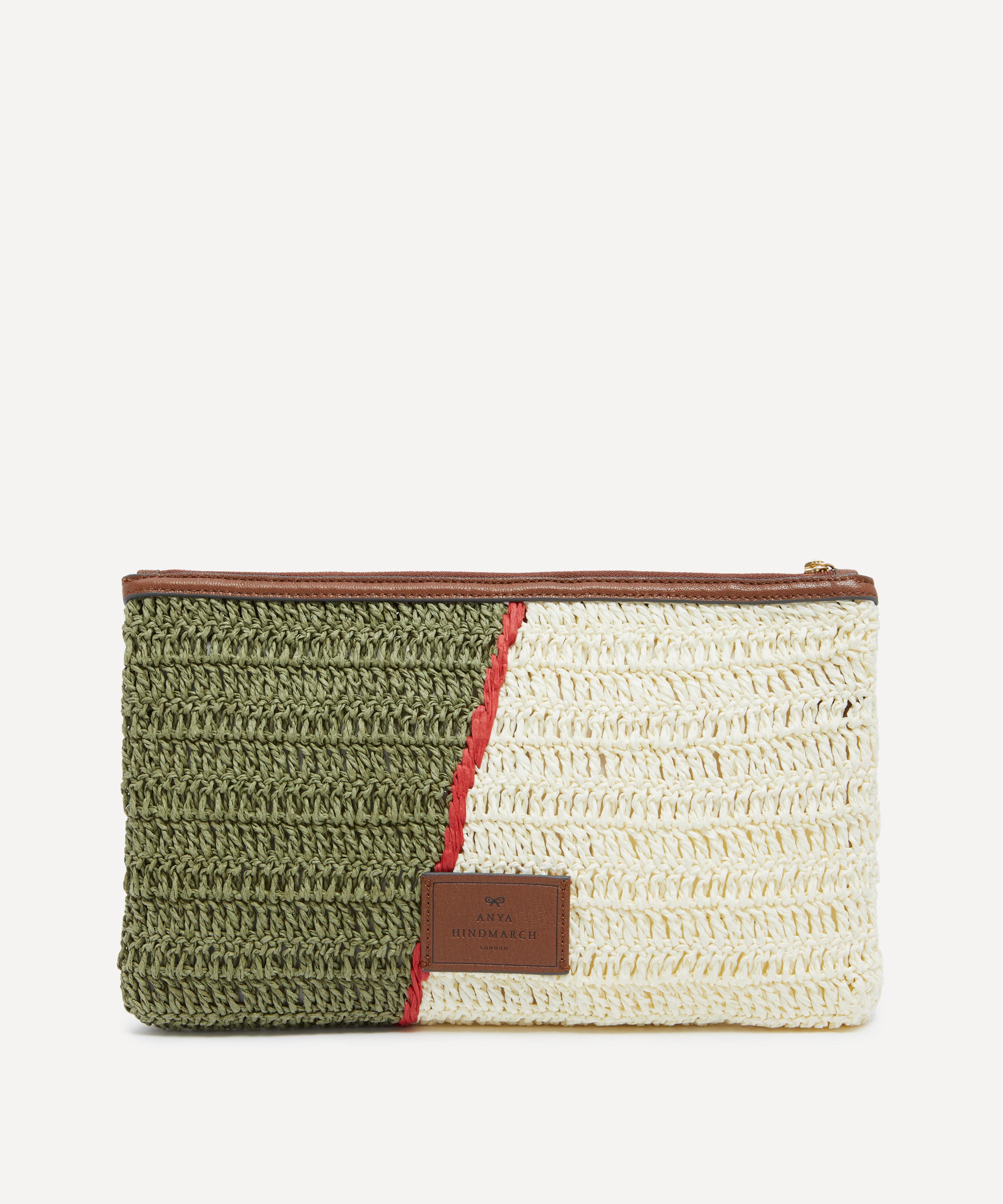 Anya Hindmarch - Anya Brands Perello Raffia Pochette Bag image number 2