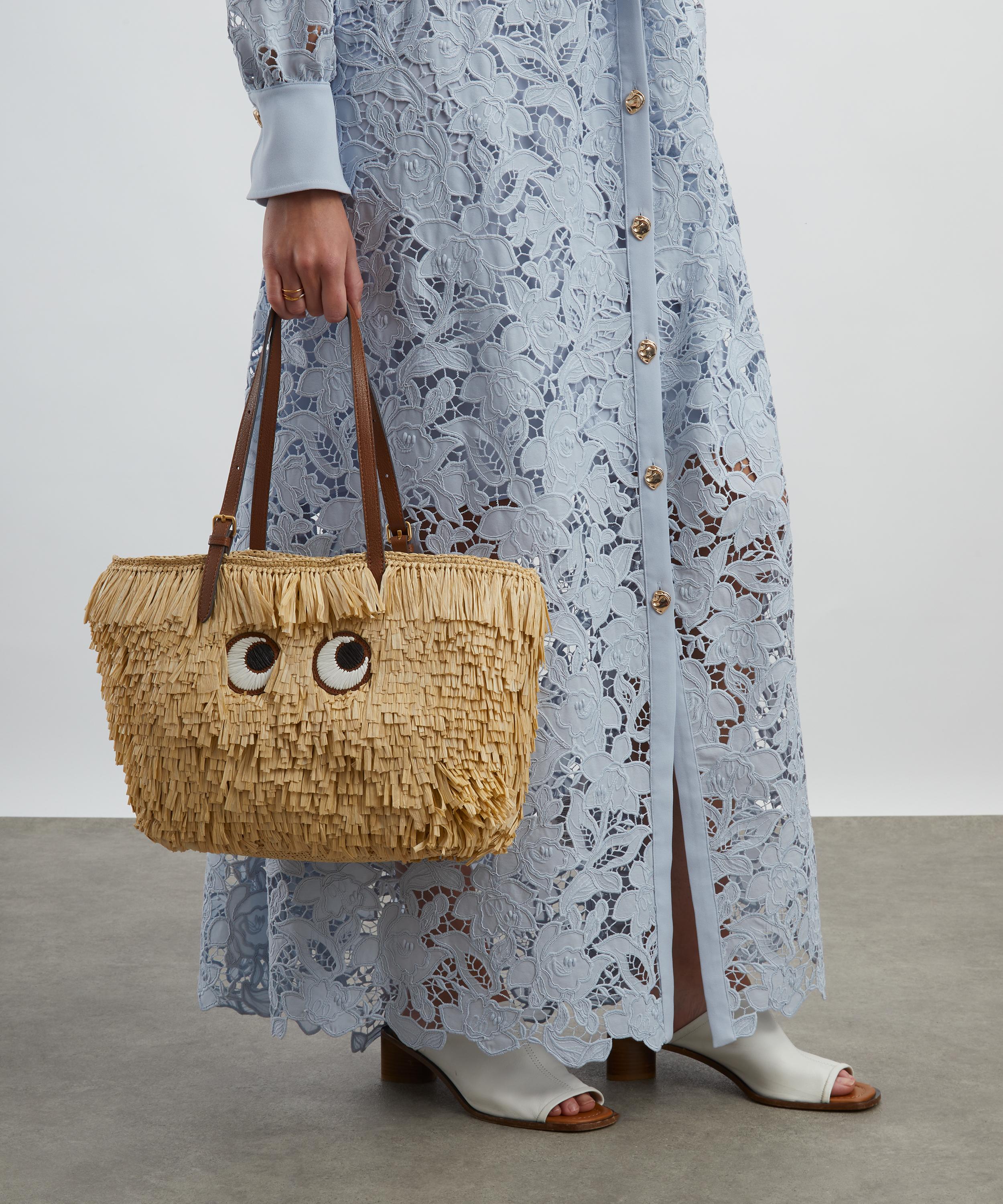 Anya Hindmarch - Raffia Eyes Tote Bag image number 1