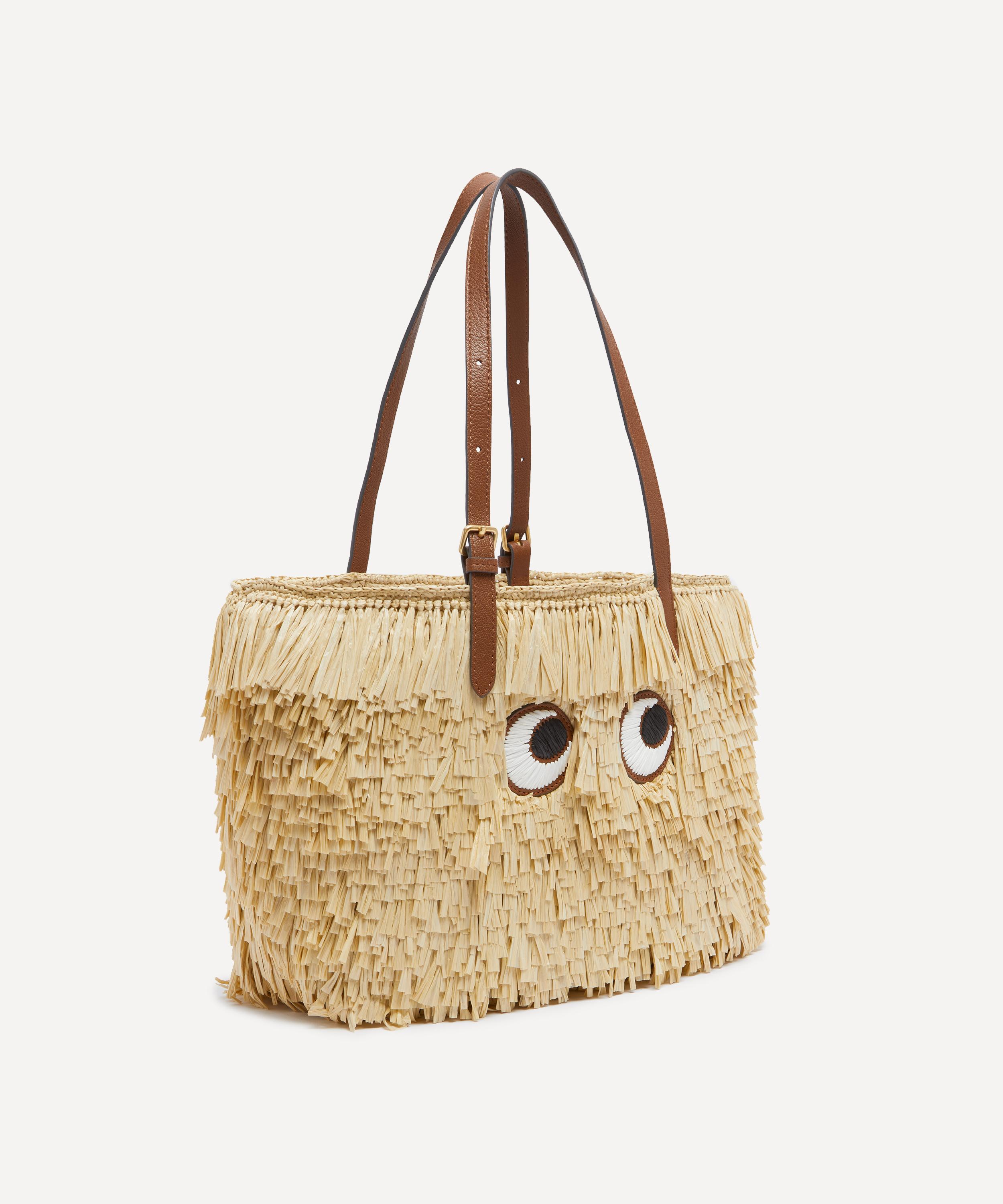 Anya Hindmarch - Raffia Eyes Tote Bag image number 2