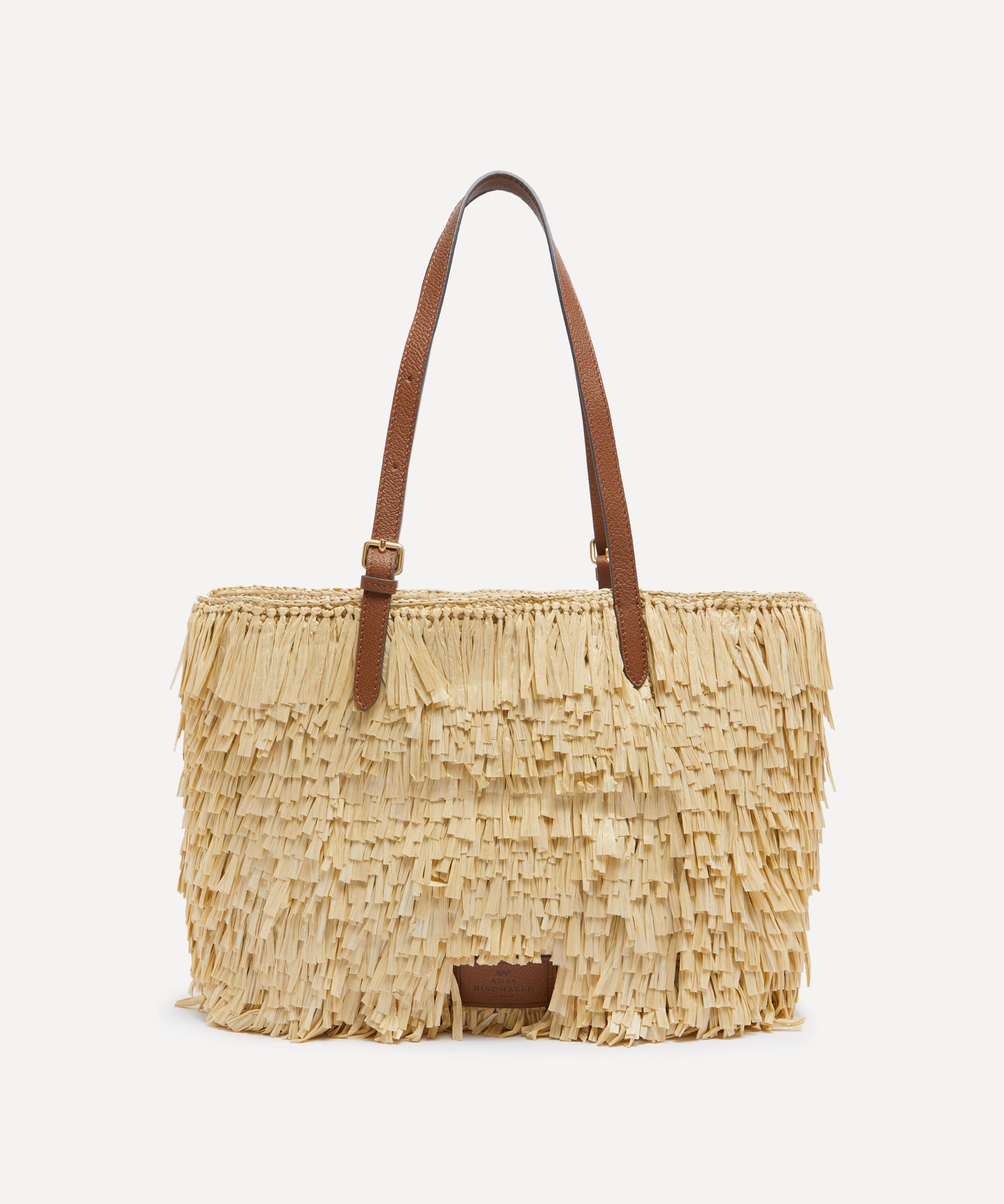 Anya Hindmarch - Raffia Eyes Tote Bag image number 3