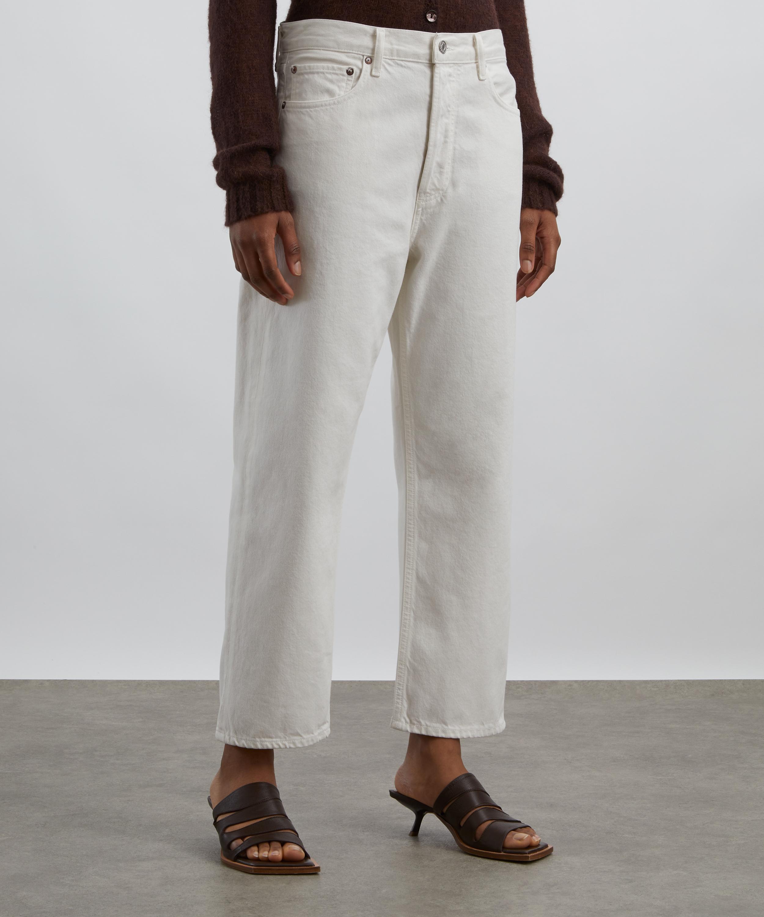 AGOLDE - 90s Crop Mid-Rise Straight Jeans in Fortune Cookie image number 2