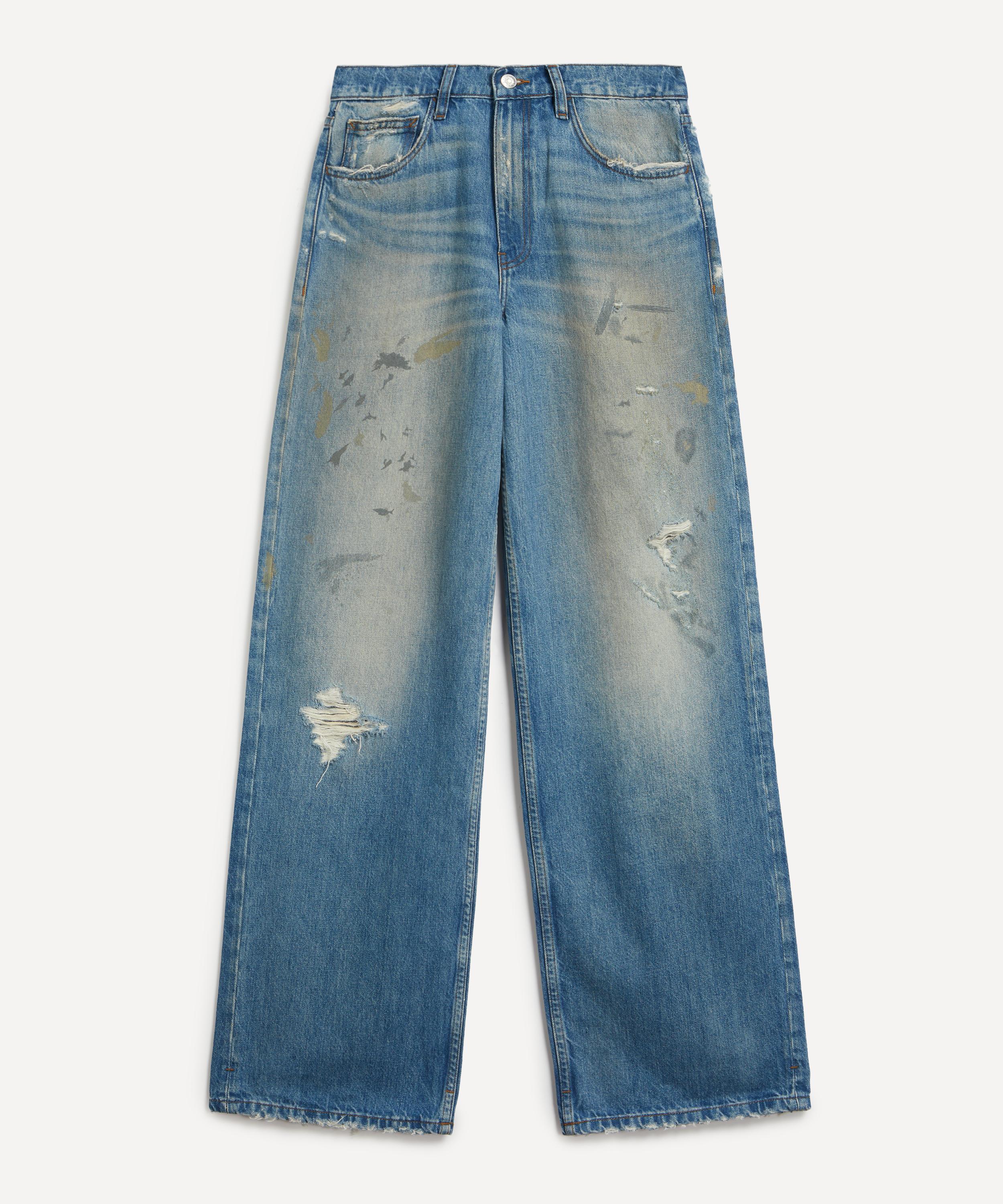 DALA - Sling Painterly Blue Jeans image number 0