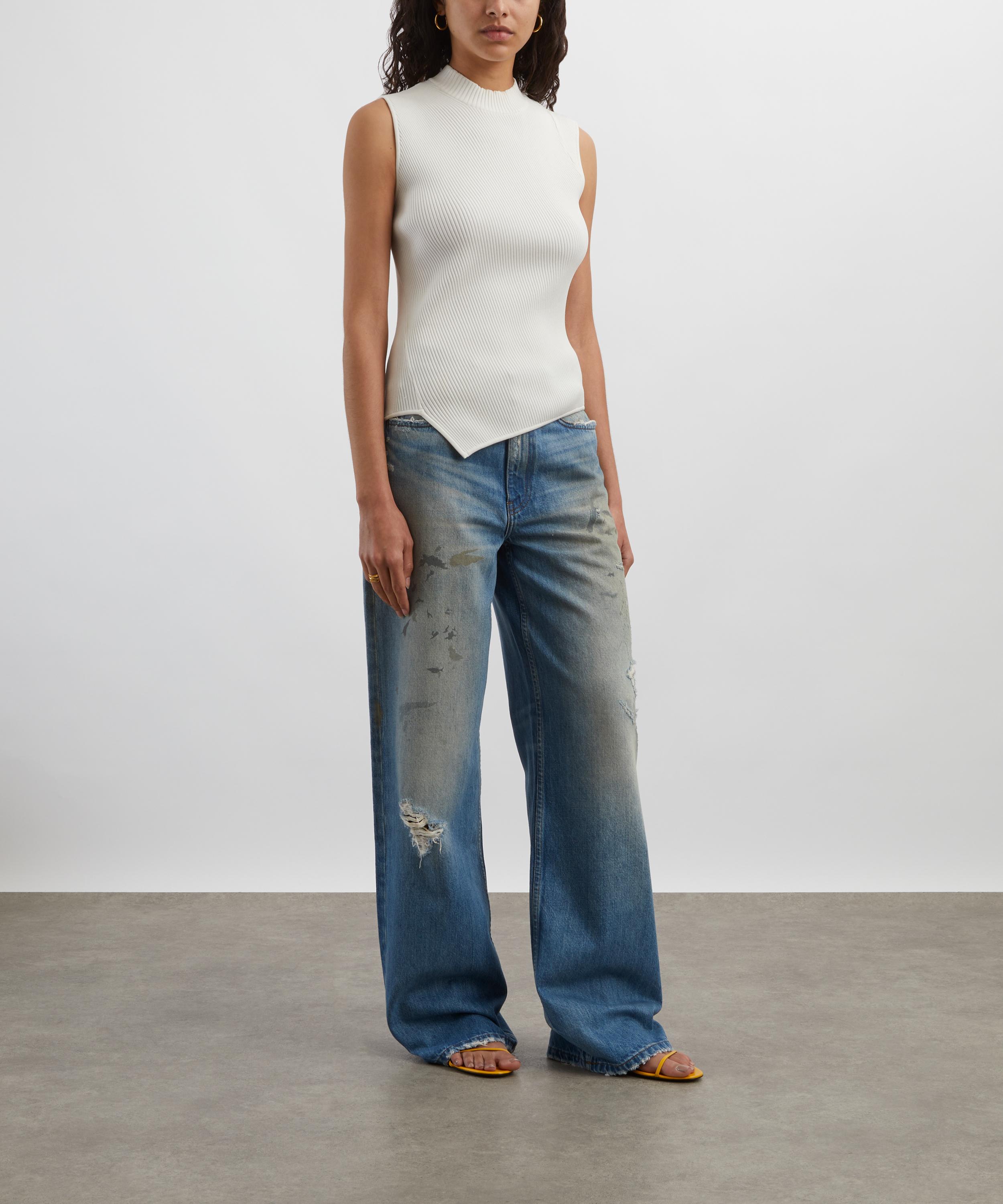 DALA - Sling Painterly Blue Jeans image number 1