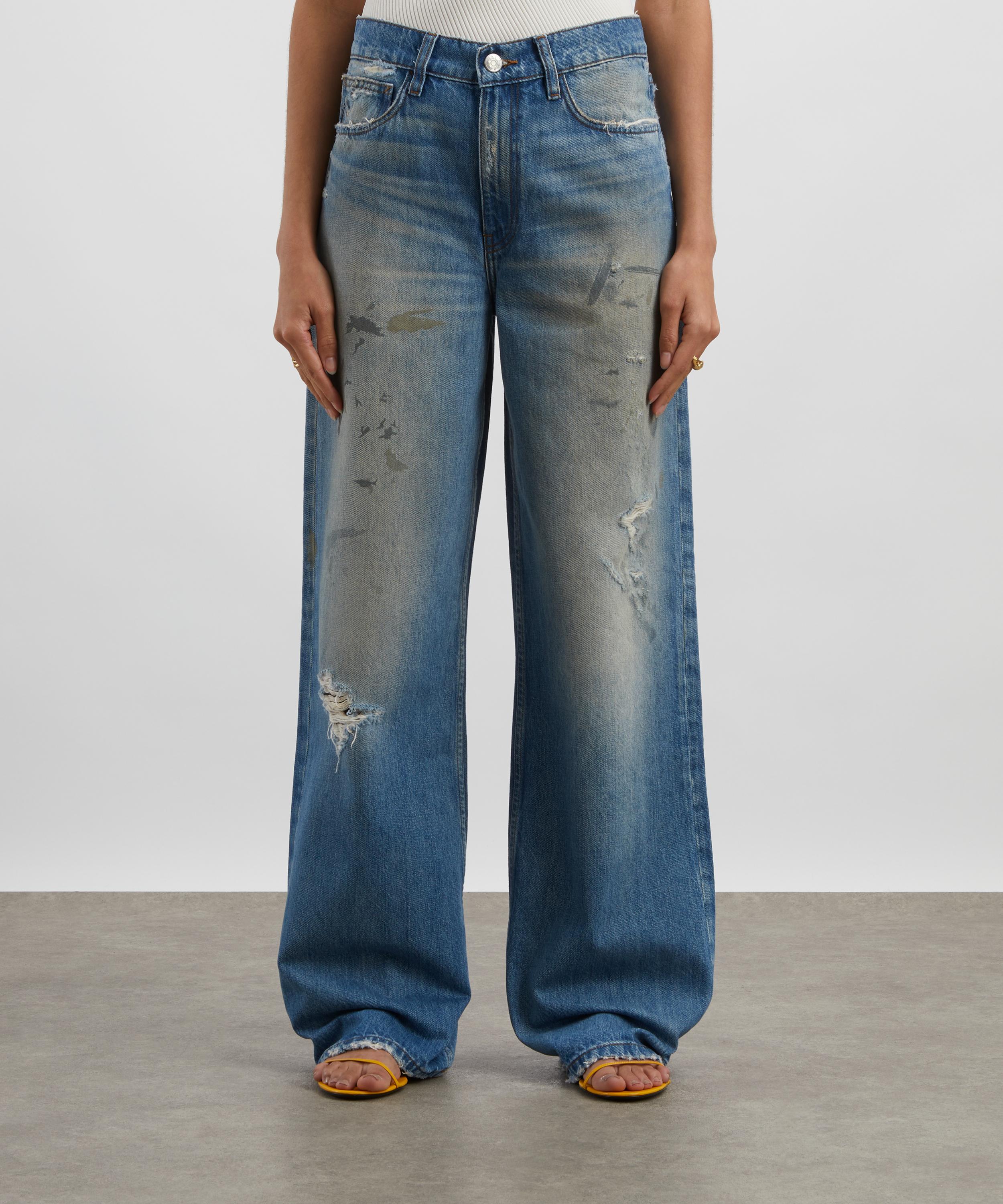 DALA - Sling Painterly Blue Jeans image number 2