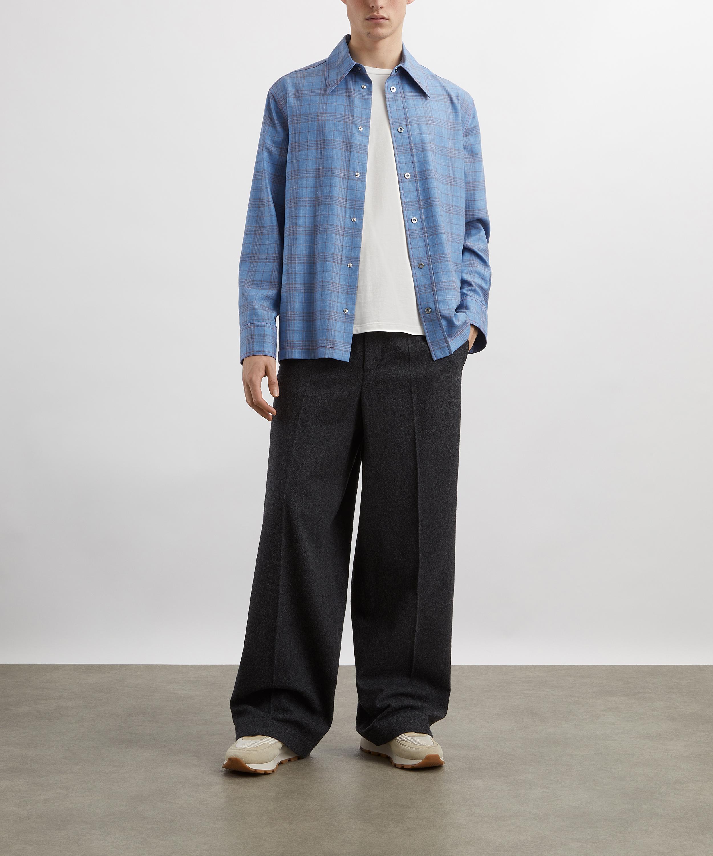 Jil Sander - Cotton Leather Patch T-Shirt image number 1