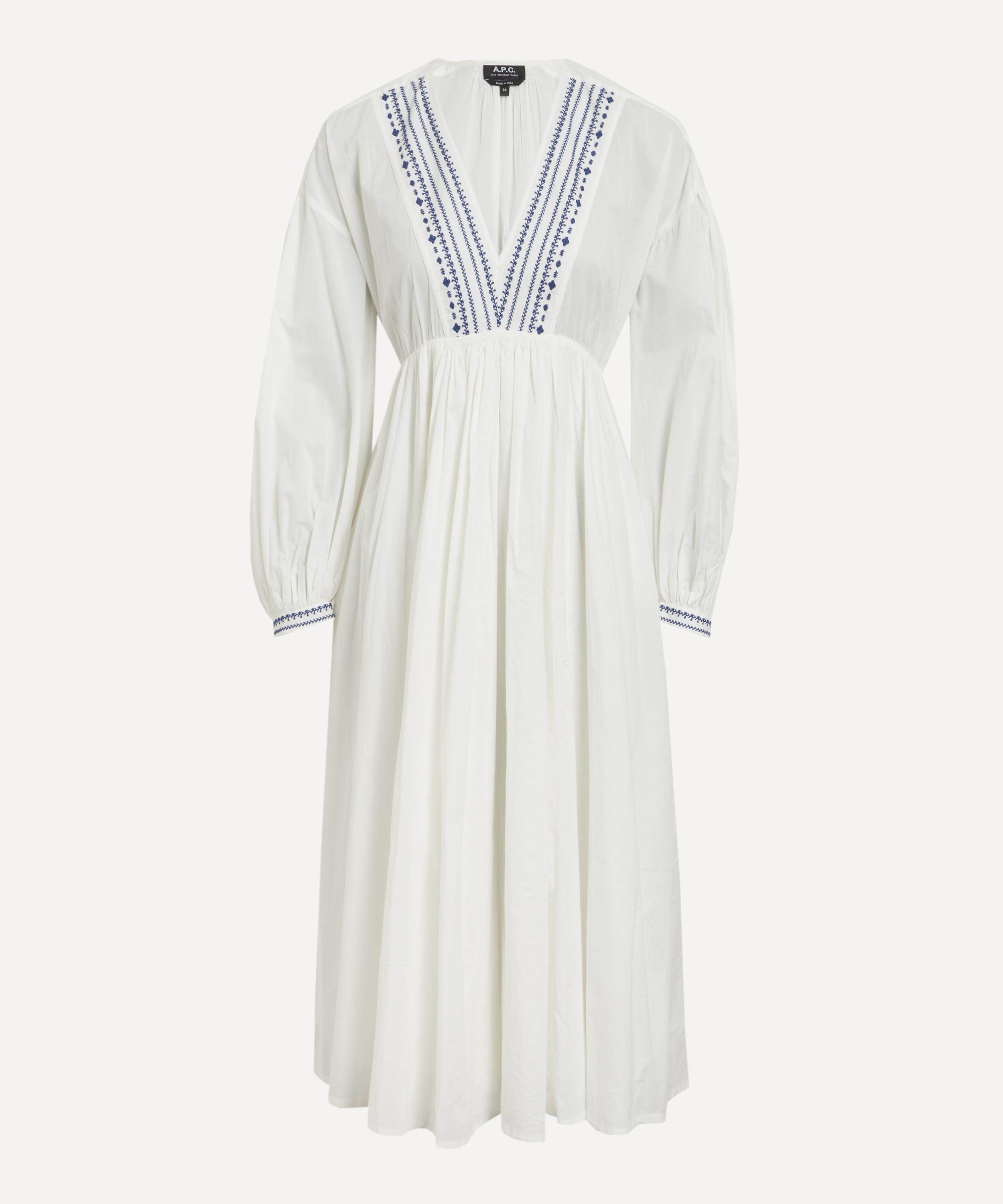 A.P.C. - Anni Cotton Kaftan Dress image number 0