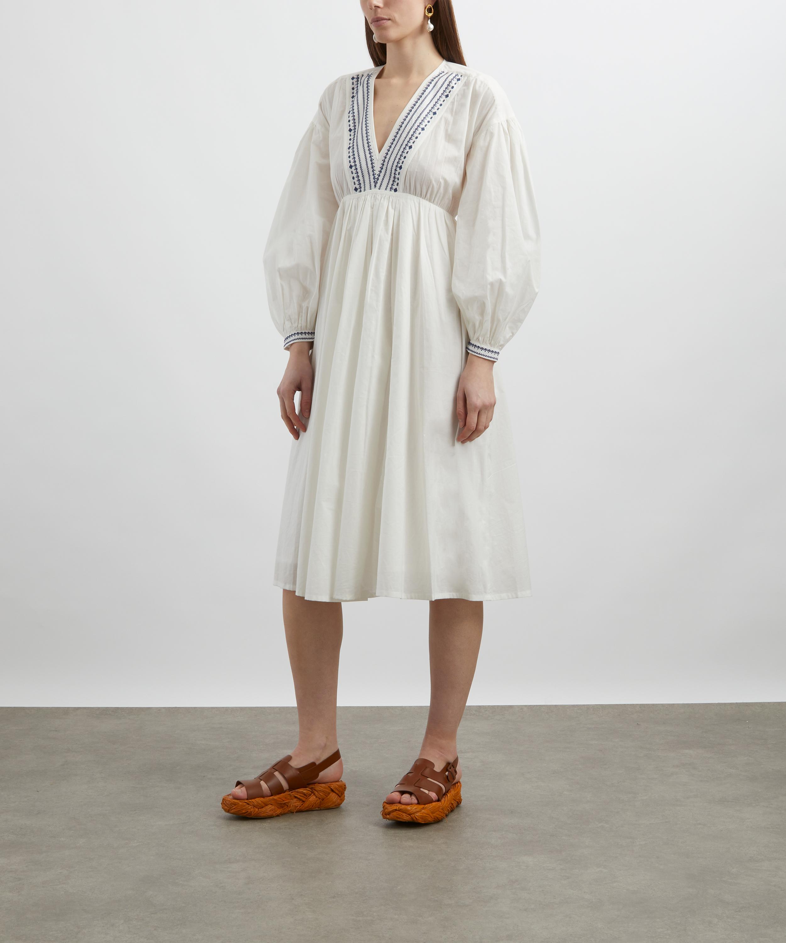 A.P.C. - Anni Cotton Kaftan Dress image number 2