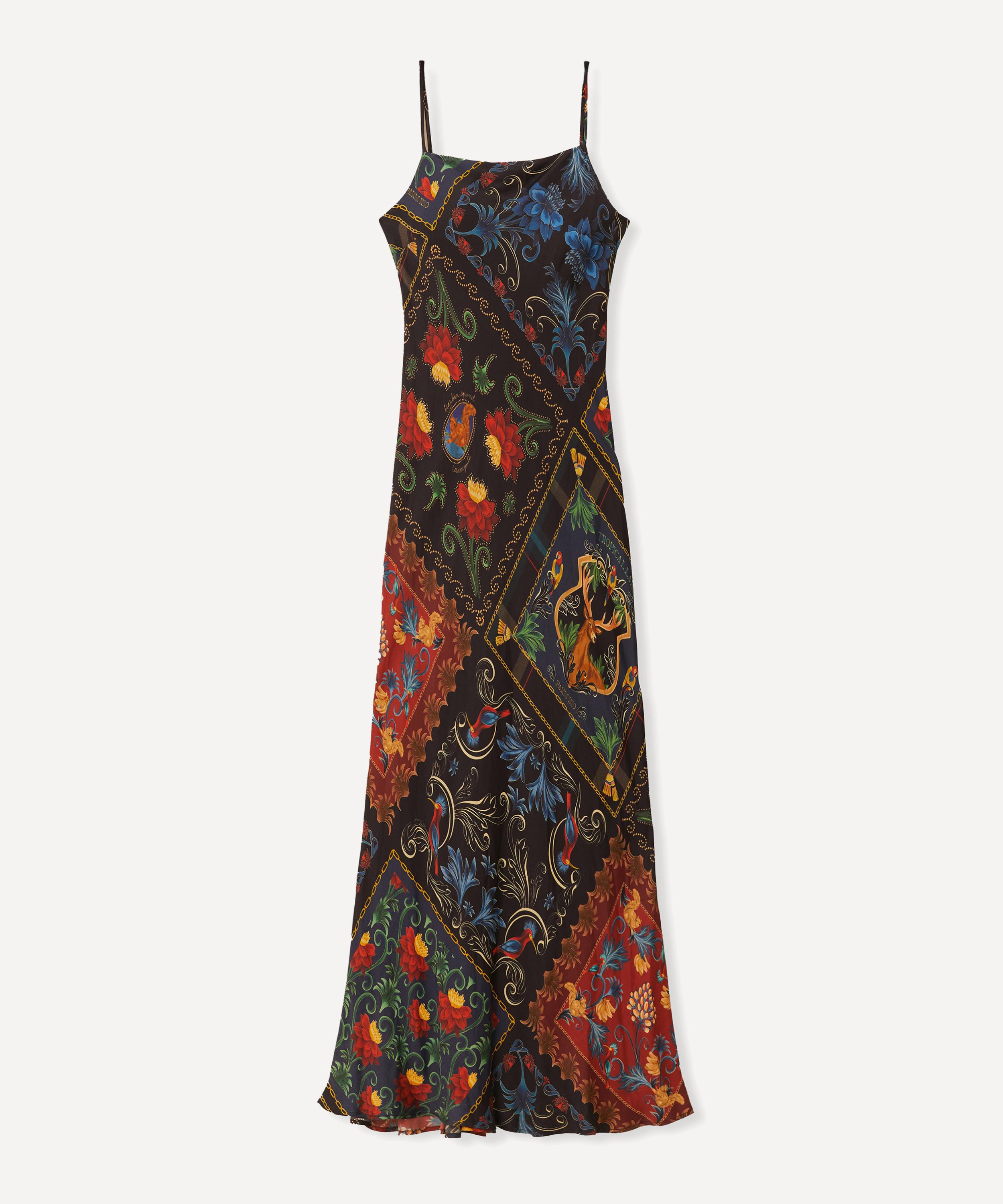 FARM Rio - Mixed Arabesque Scarves Sleeveless Maxi Dress image number 0
