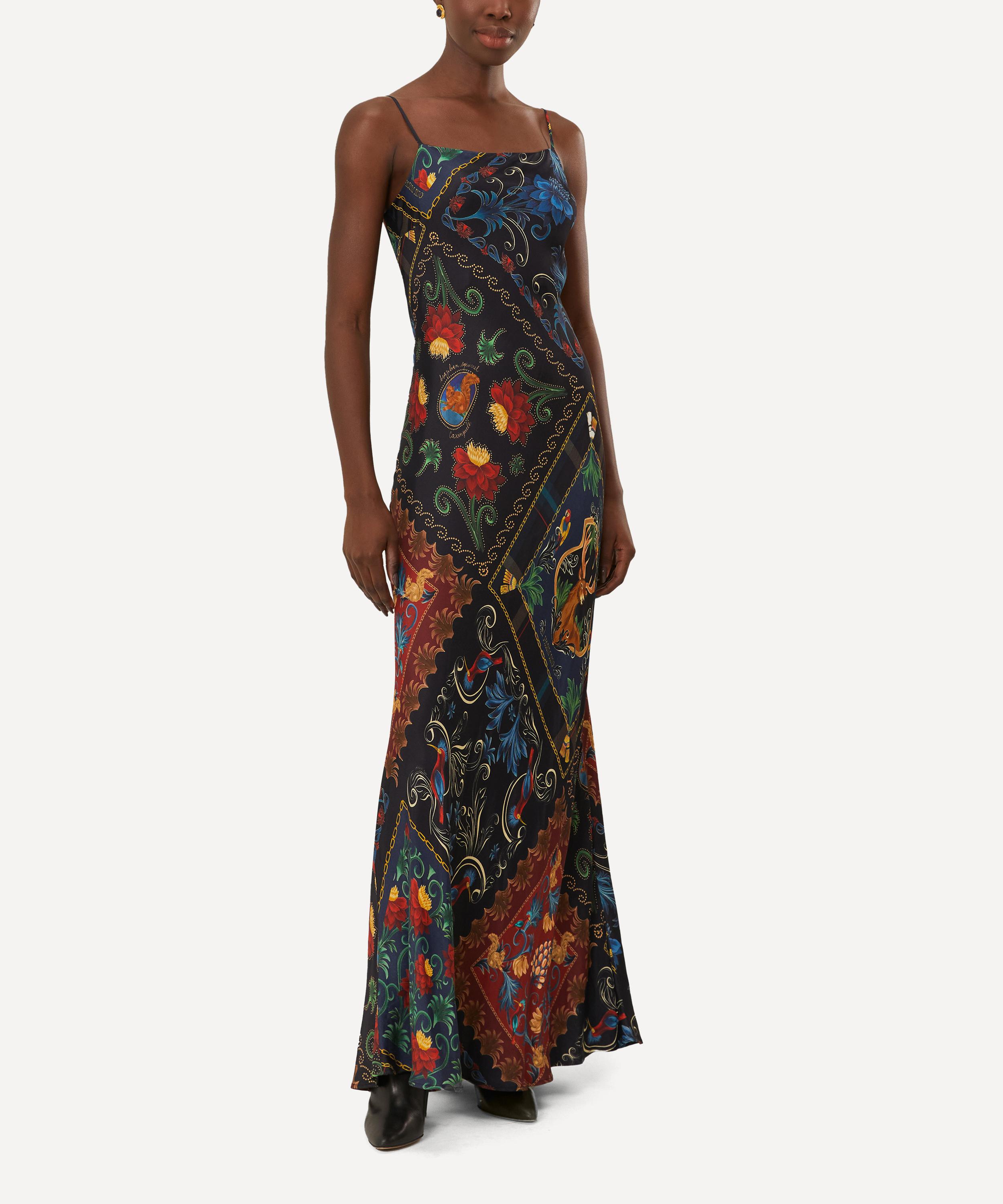 FARM Rio - Mixed Arabesque Scarves Sleeveless Maxi Dress image number 1