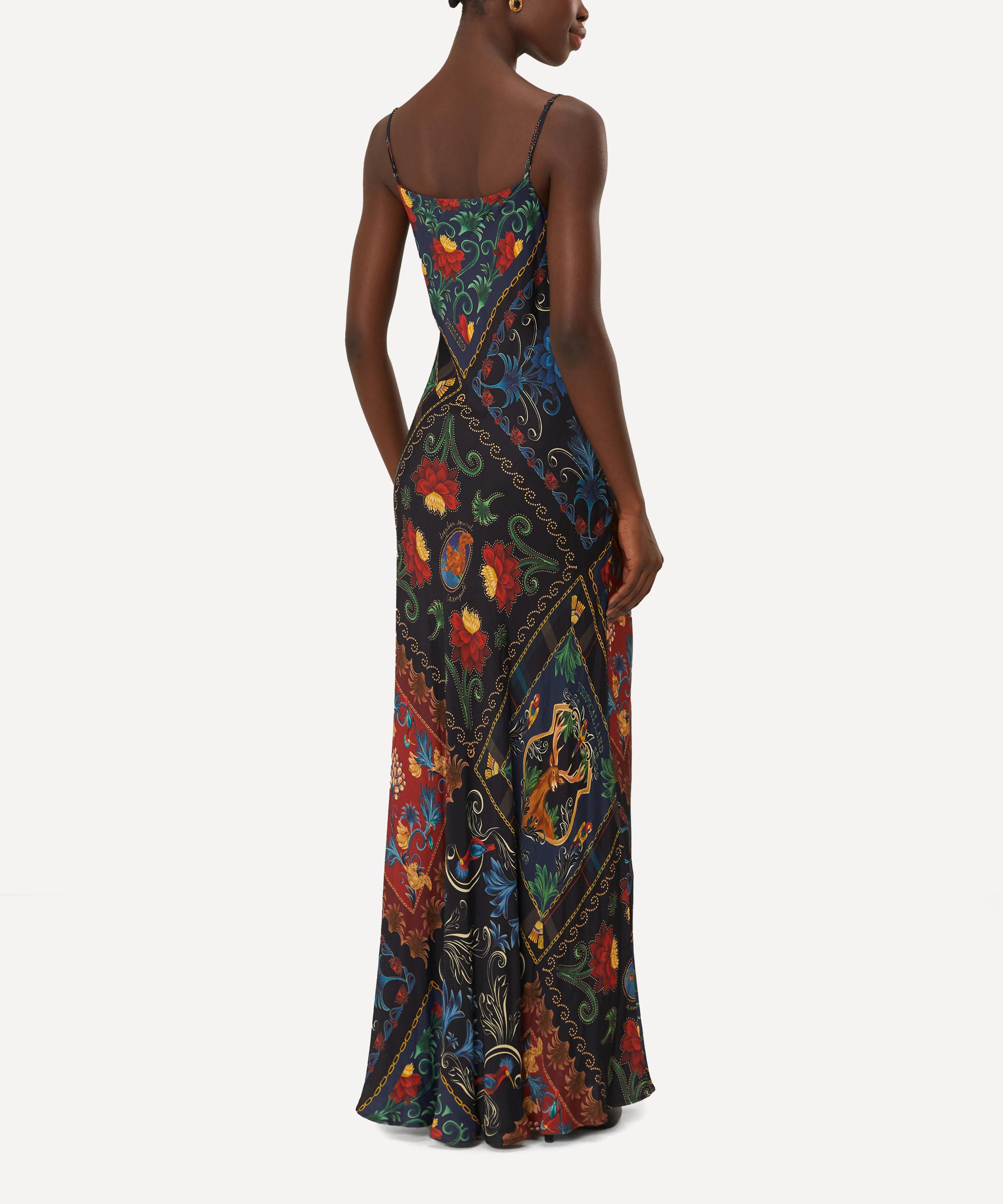 FARM Rio - Mixed Arabesque Scarves Sleeveless Maxi Dress image number 2