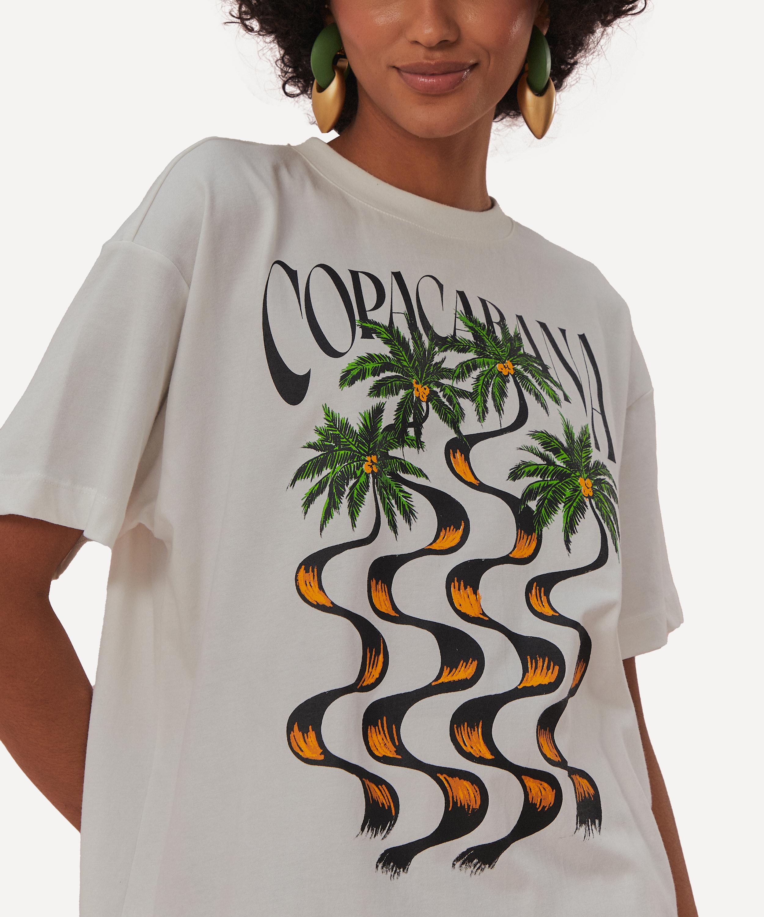 FARM Rio - Off-White Copacabana Relaxed T-Shirt image number 1