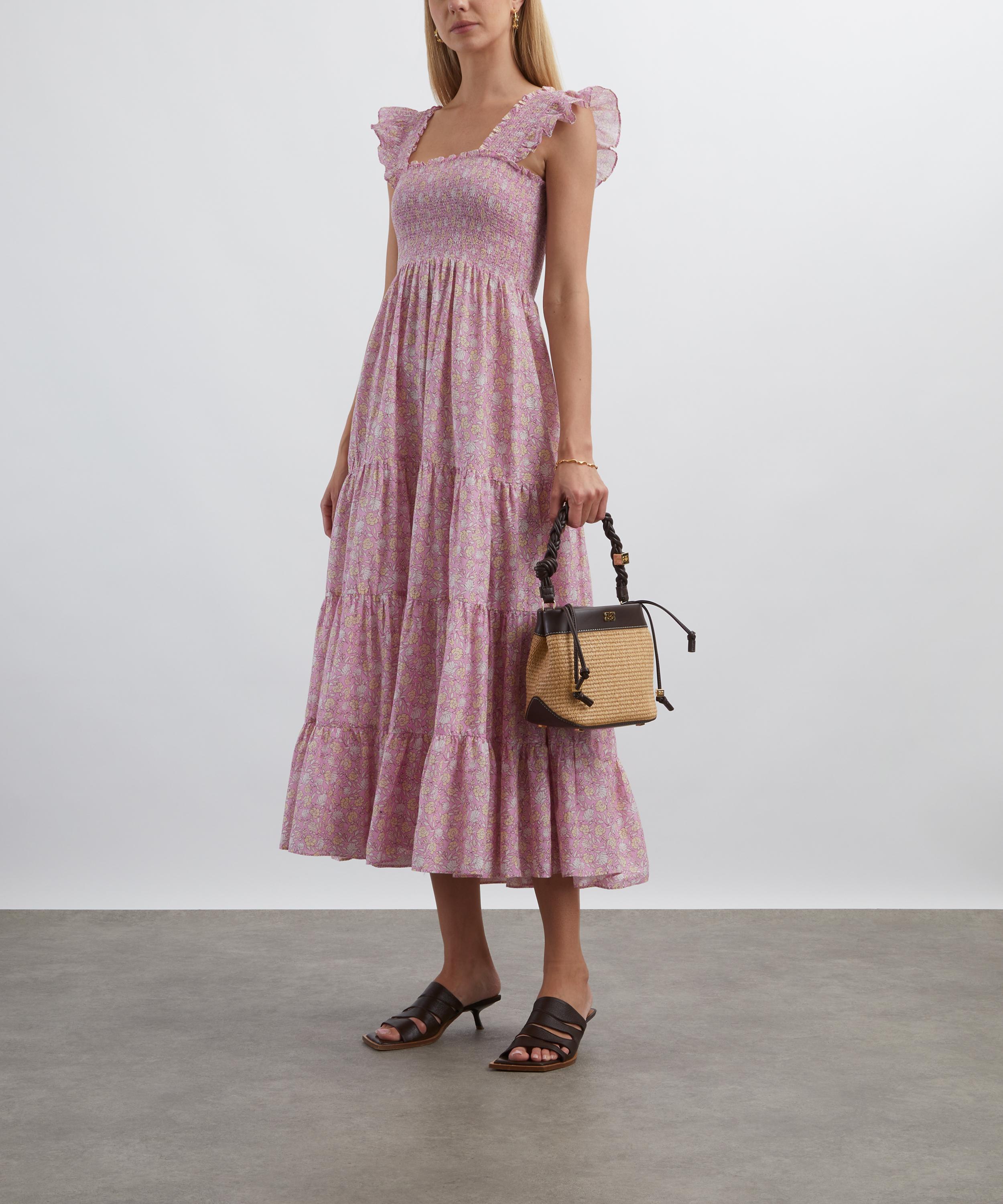 RIXO - Kendall Cotton Midi Dress image number 1