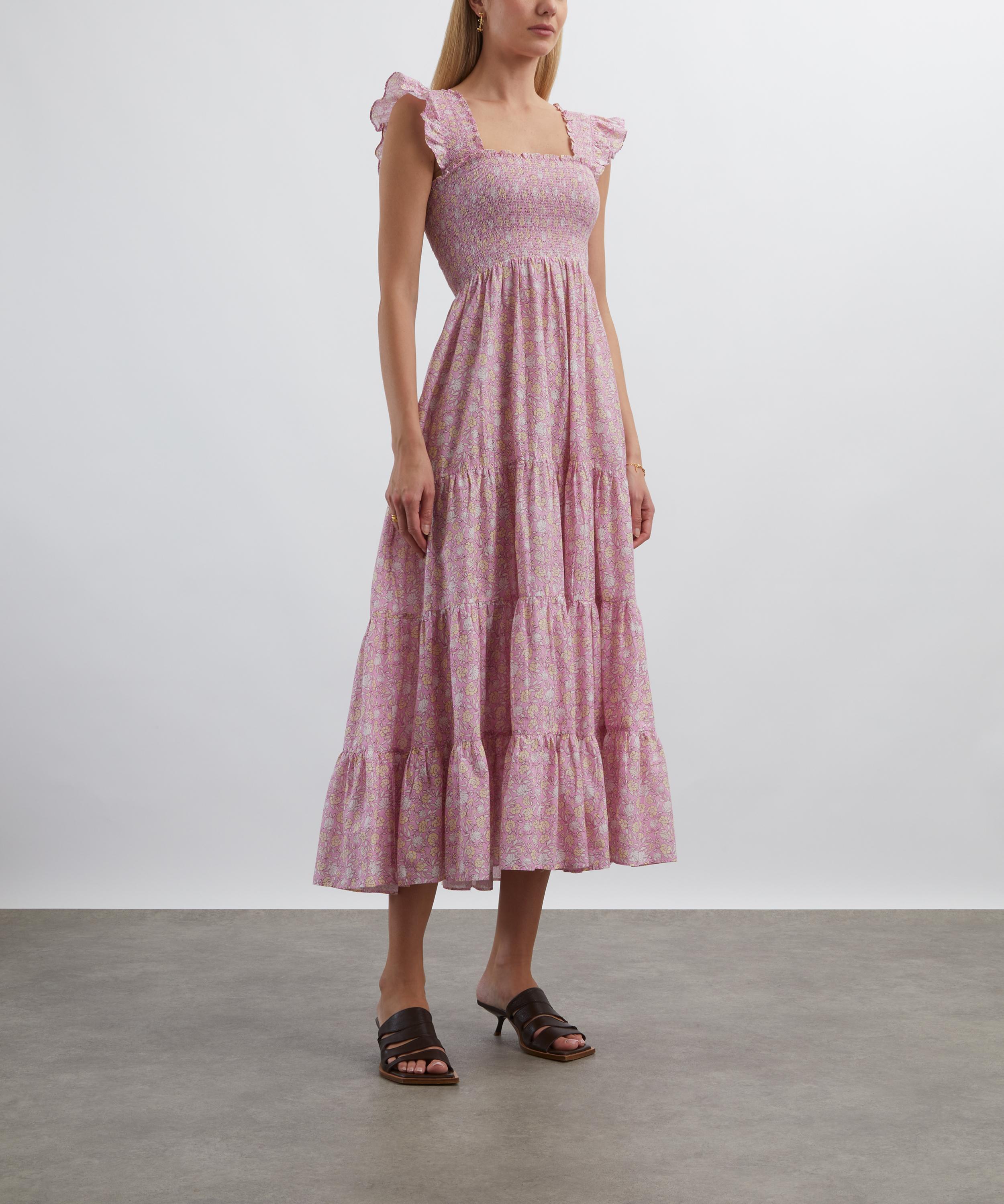RIXO - Kendall Cotton Midi Dress image number 2