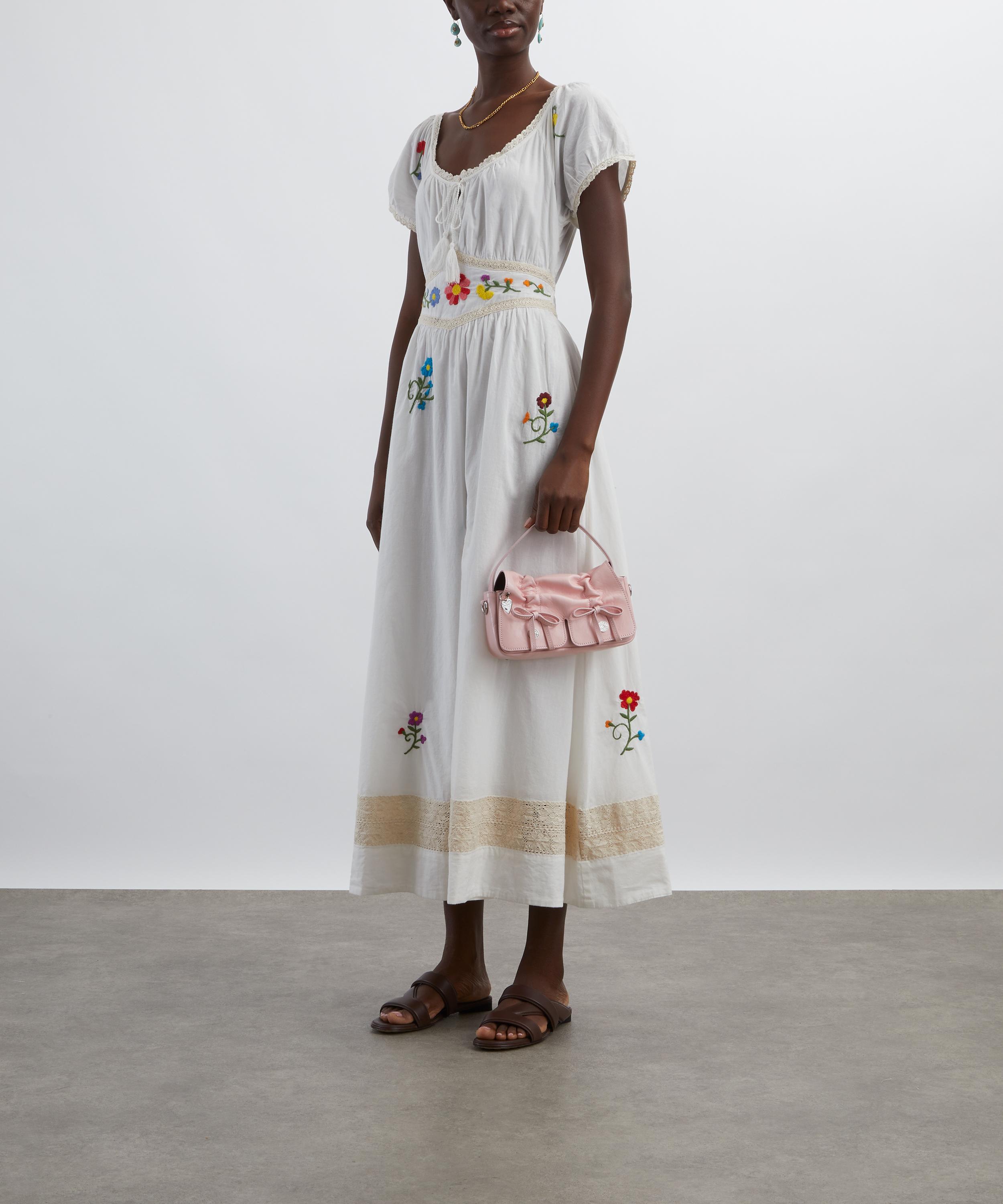 RIXO - Alani Ombre Floral Embroidered Dress image number 1