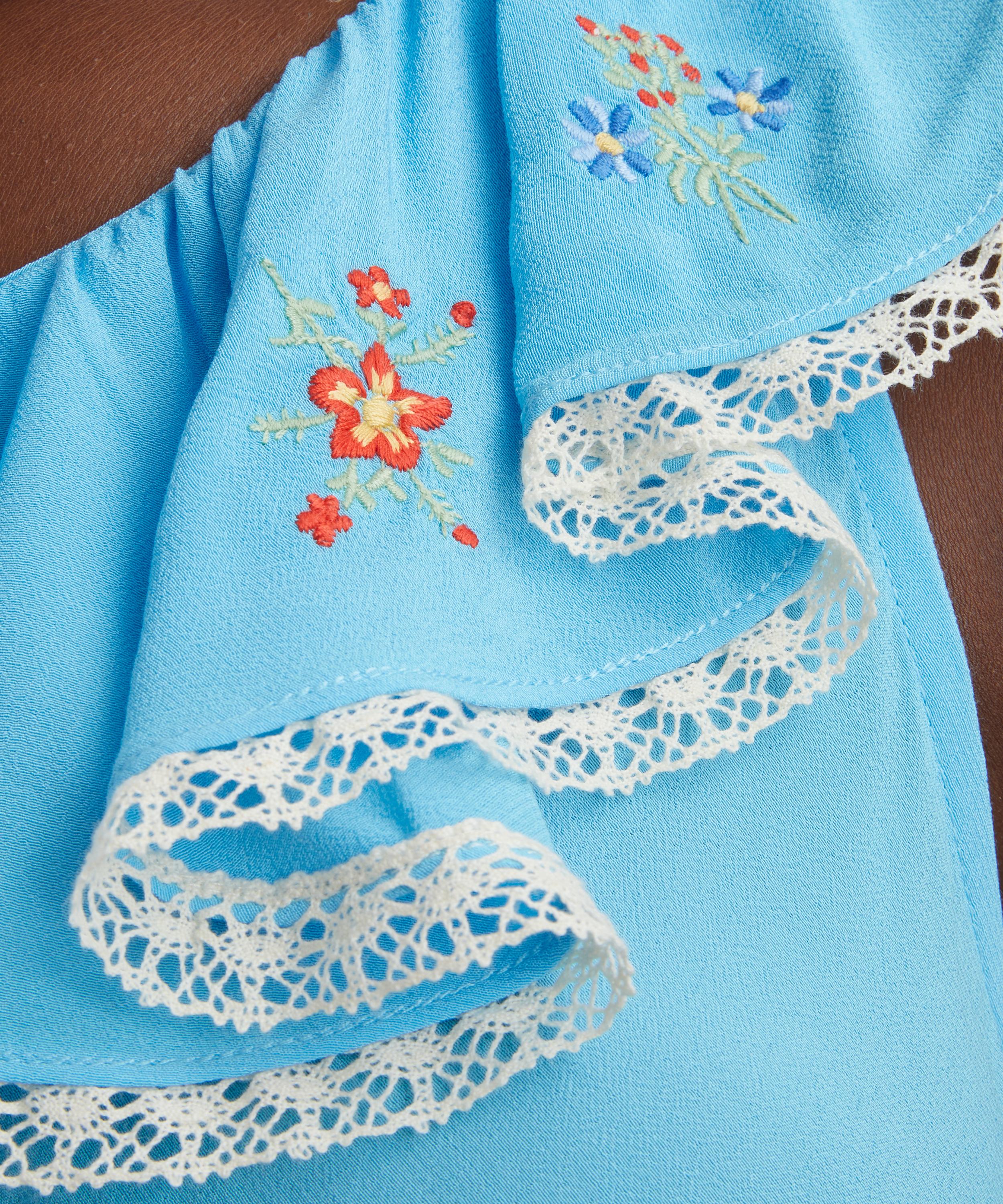RIXO - Latisha Embroidered Maxi Dress image number 4