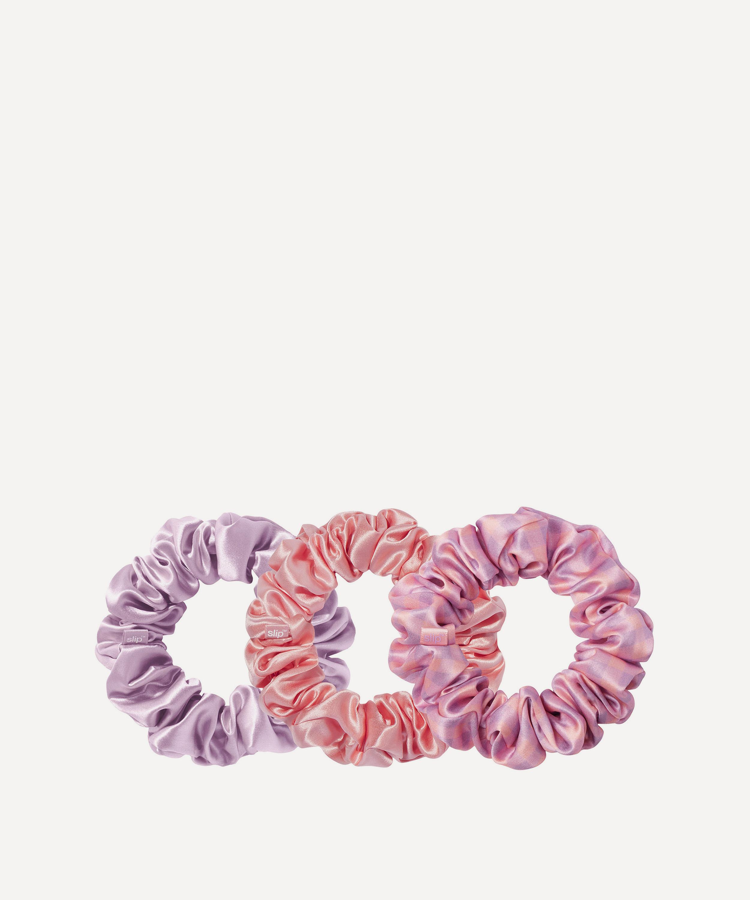 Slip - Belleflower Large Silk Scrunchie Set of Three image number 1