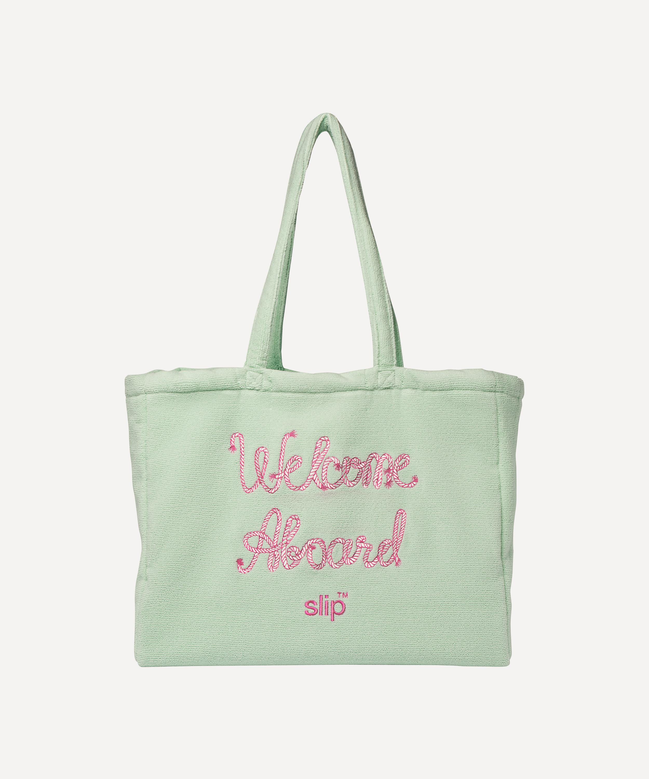 Slip - Les Vacances Silk Travel Pillow with Beach Bag image number 3