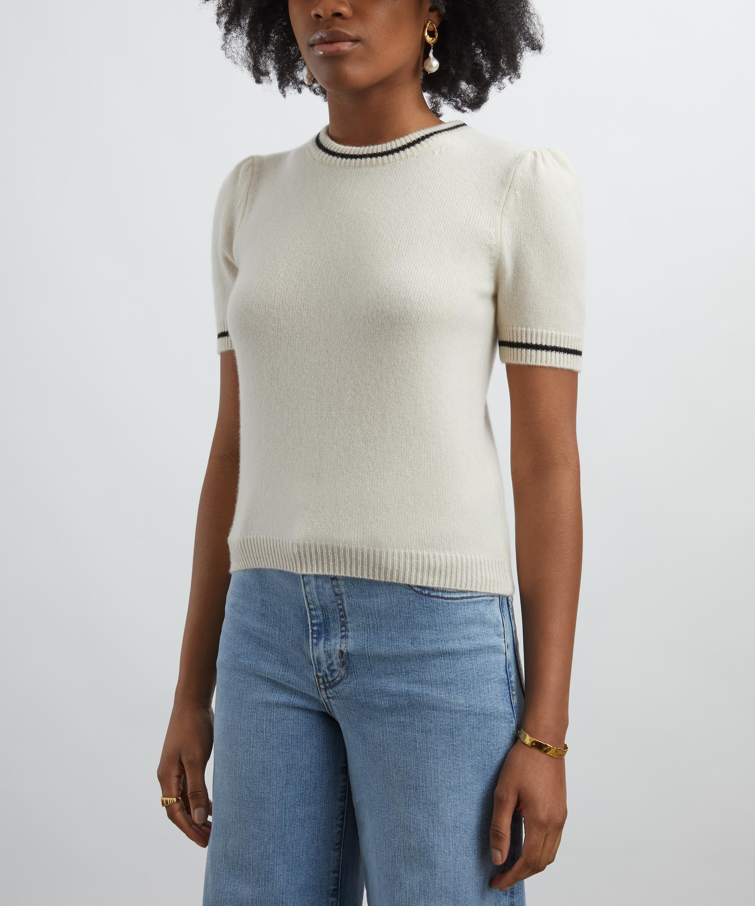 Frame - Cashmere Gathered Jumper image number 2