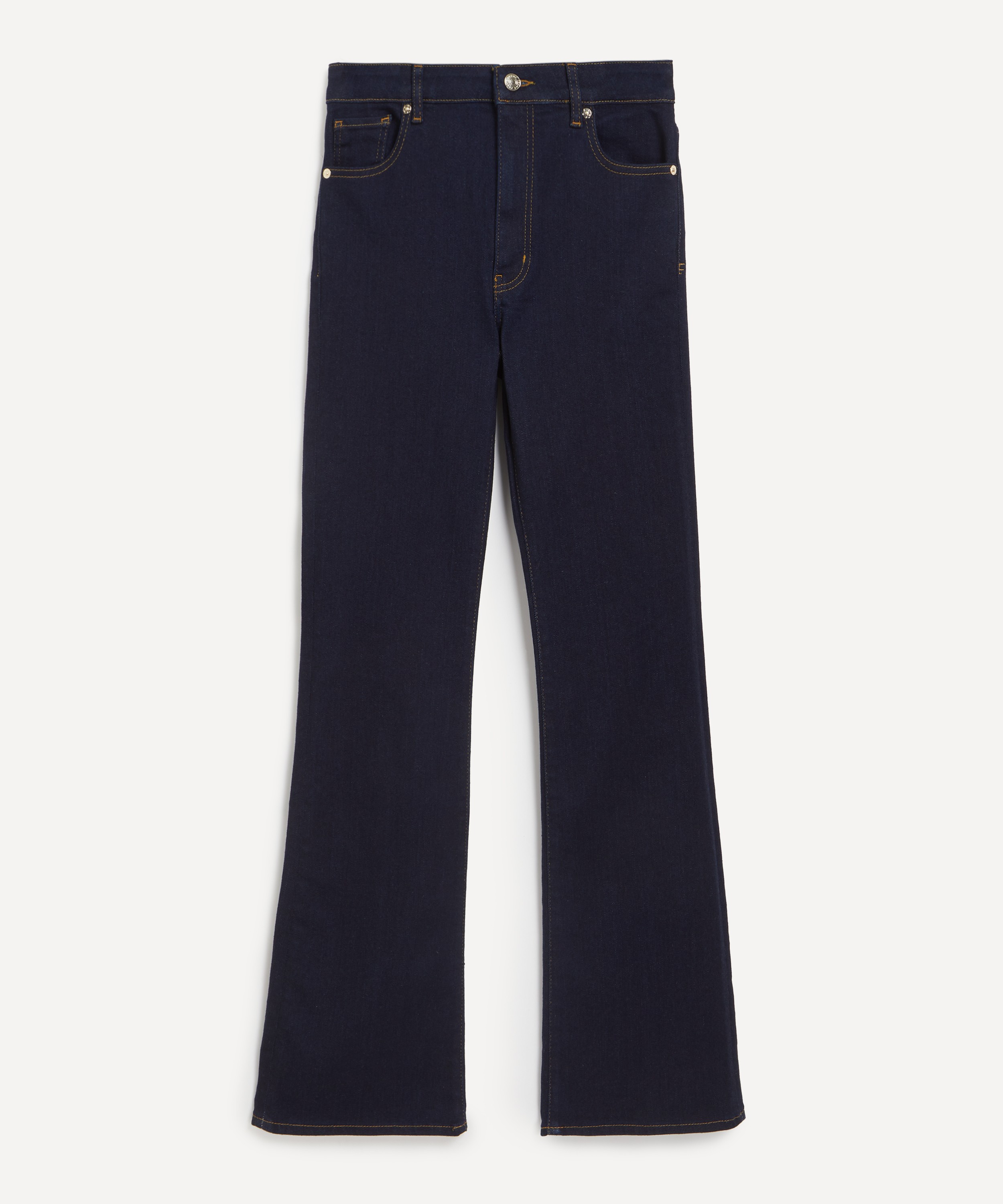 Frame - Reboot High-Rise Bootcut Jeans in Stargirl image number 0