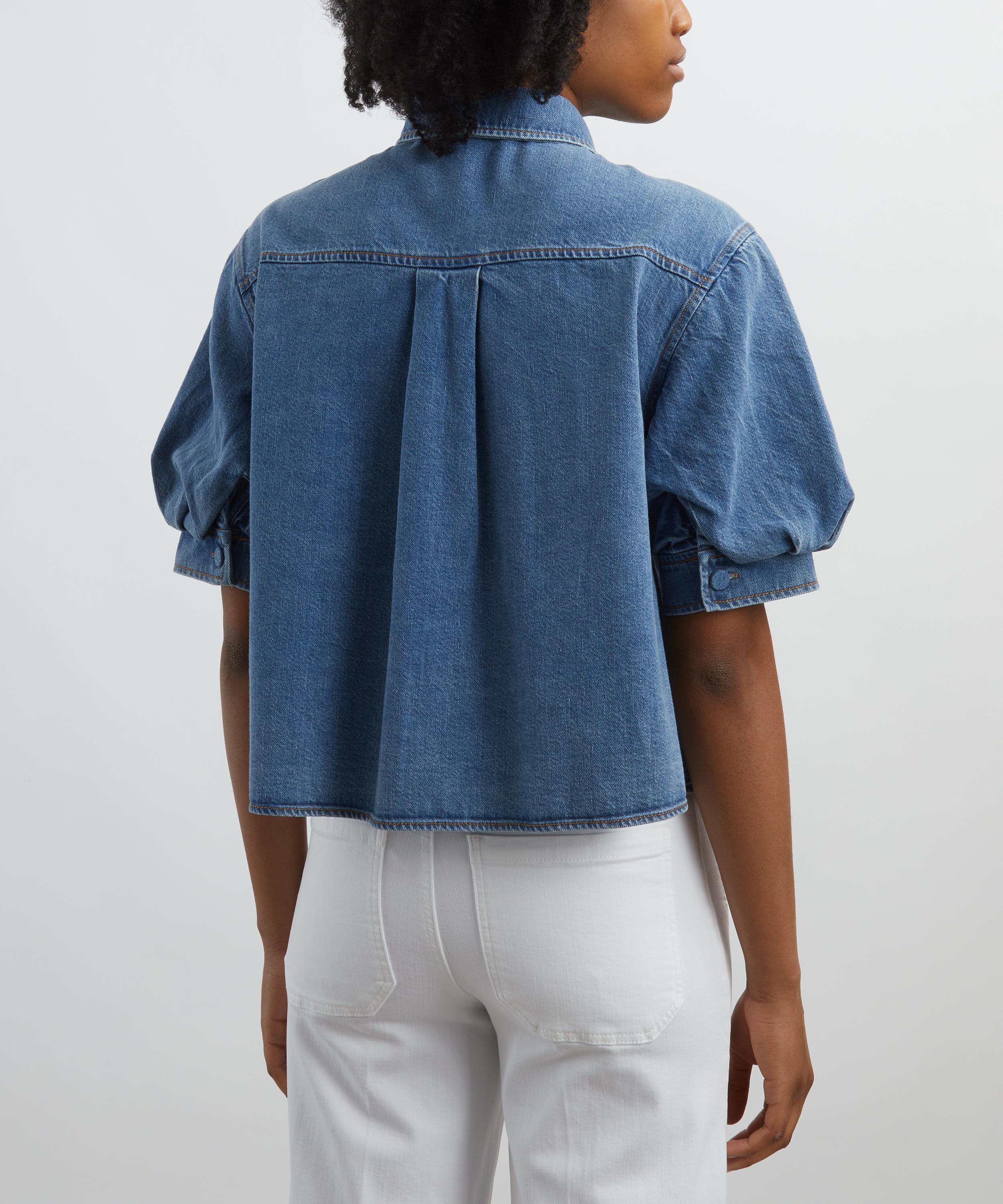 Frame - The Billow Sleeve Shirt image number 3