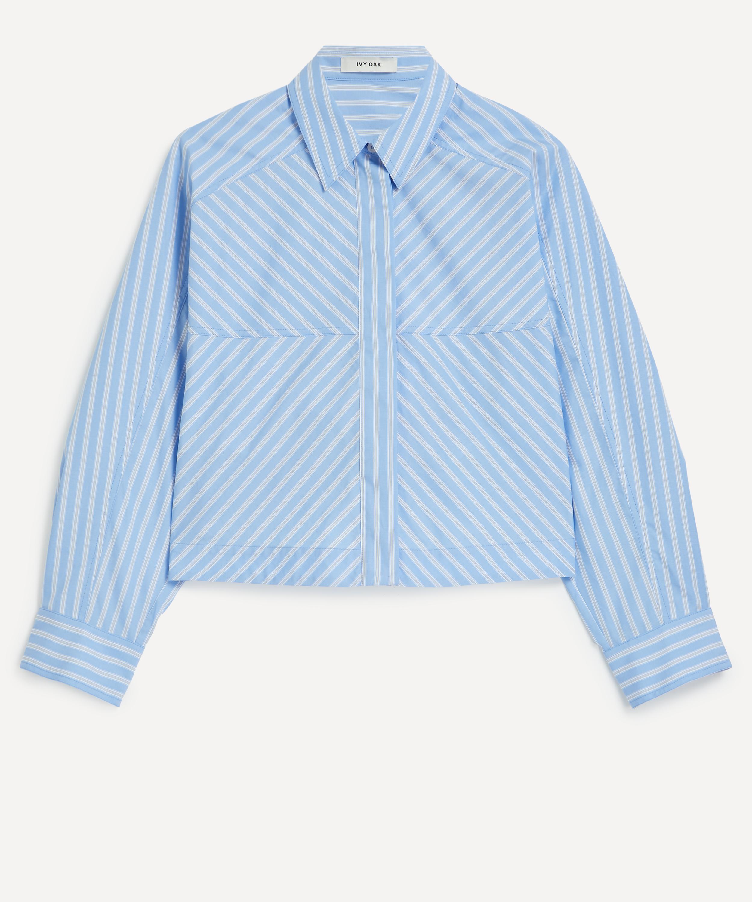 Ivy Oak - Brittney Fresh Blue Stripe Shirt image number 0