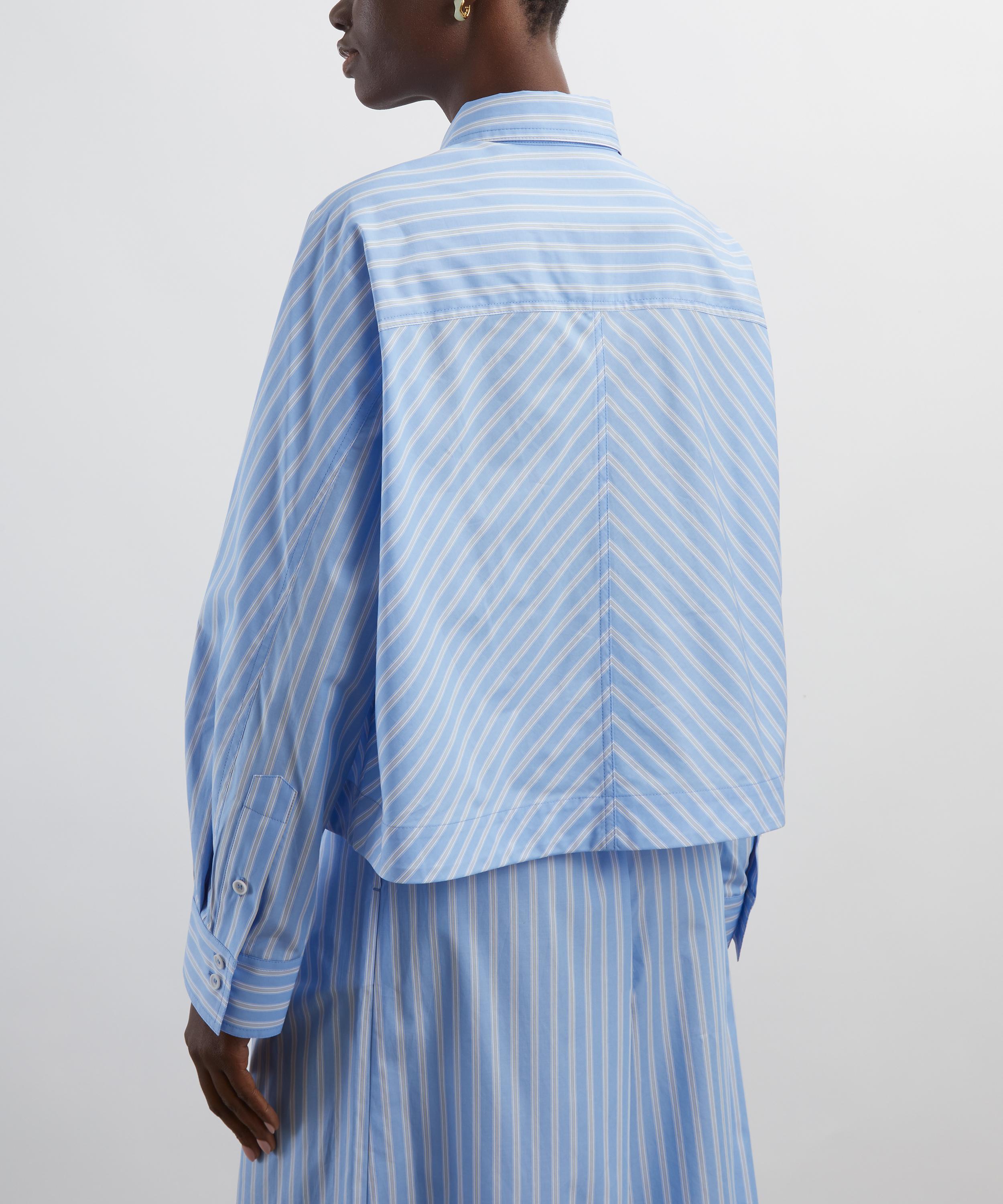 Ivy Oak - Brittney Fresh Blue Stripe Shirt image number 3