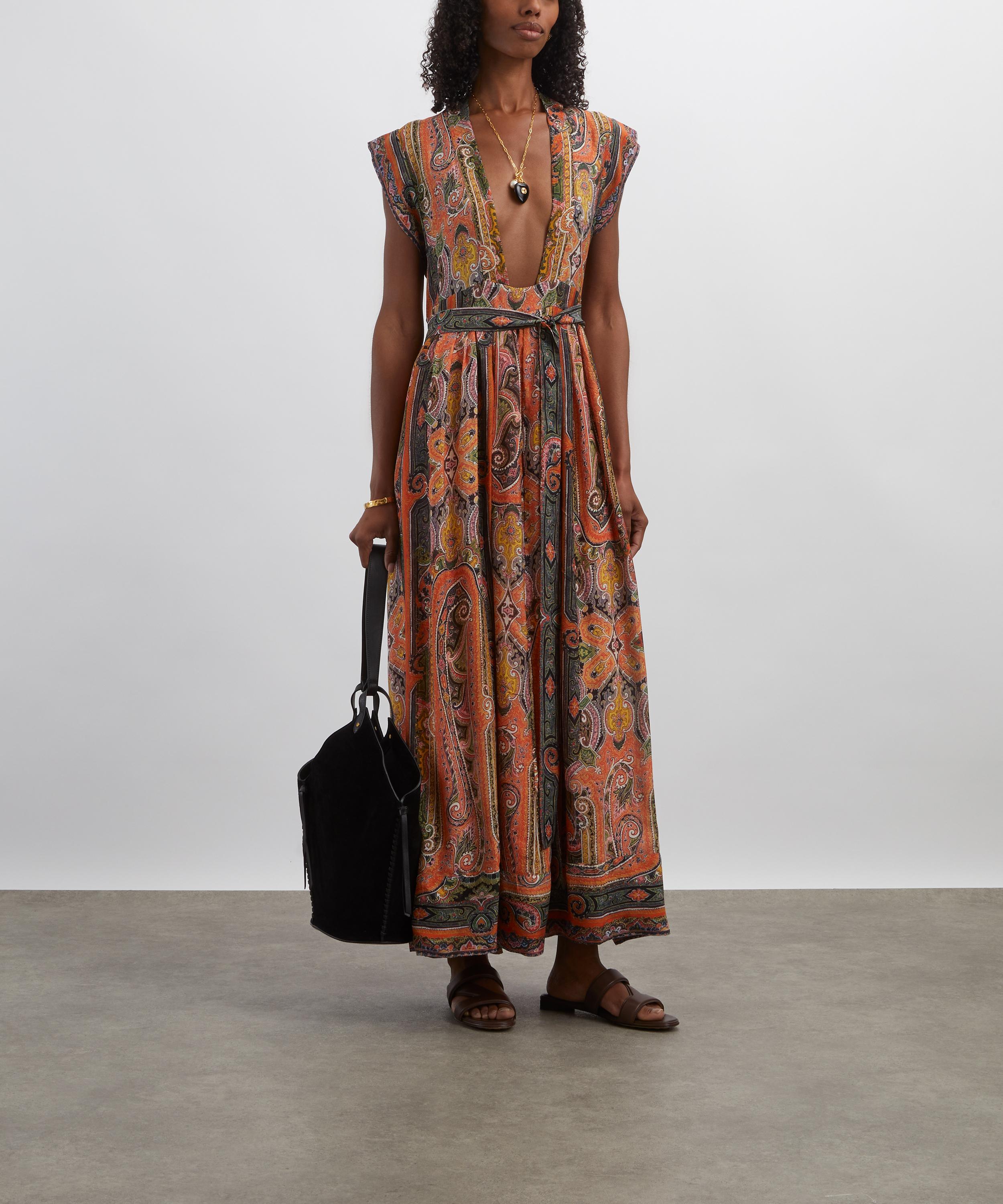 Isabel Marant - Melissa Silk Maxi Dress image number 1
